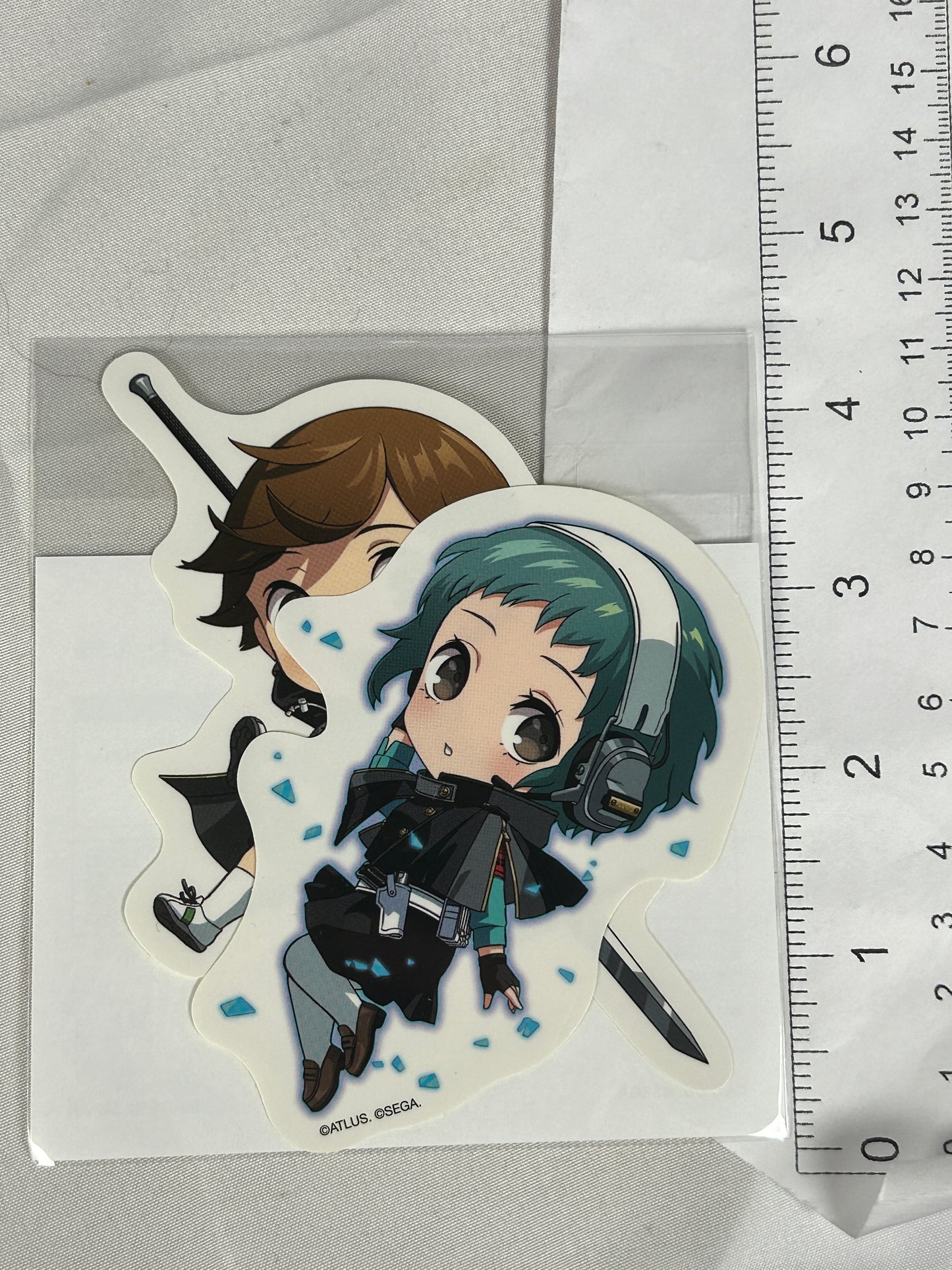 Fuuka Yamagishi Ken Amada Sticker Set Persona 3 Reload Good Smile Lottery F Prize