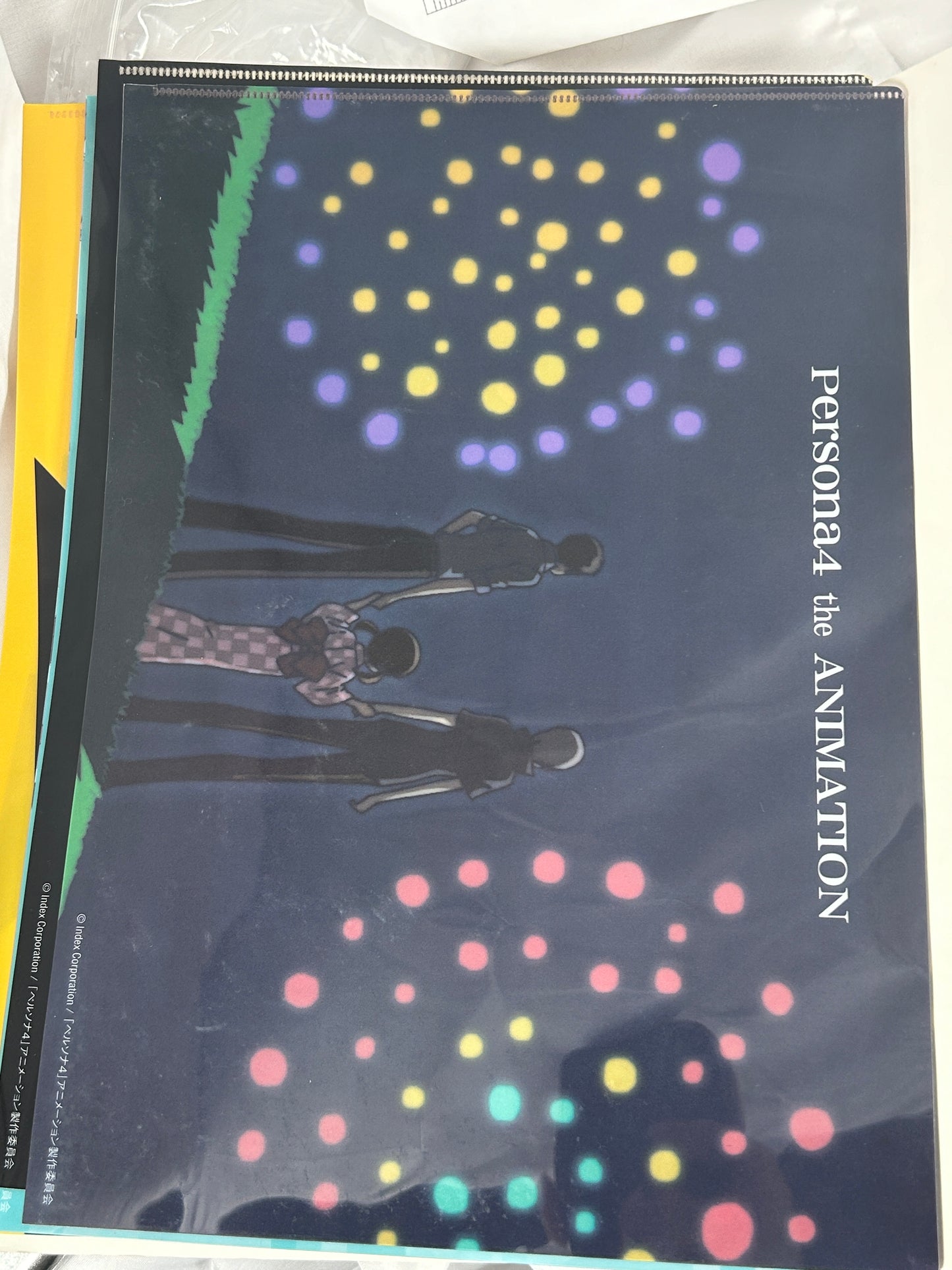 Persona 4 The Animation Clear File Set of 5