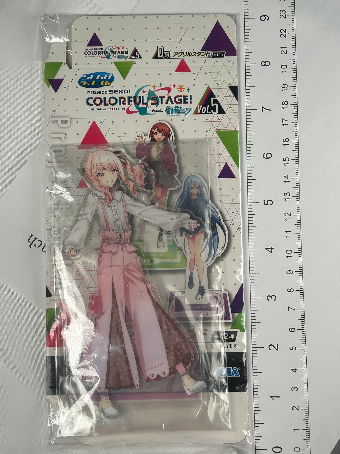 Mizuki Akiyama Acrylic Stand Project Sekai Coloful Stage! Hatsune Miku SEGA