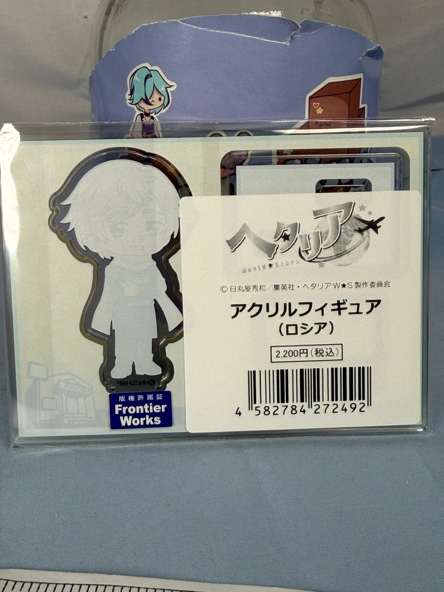 Russia Acrylic Stand Hetalia World Stars x Village Vanguard Collaboration