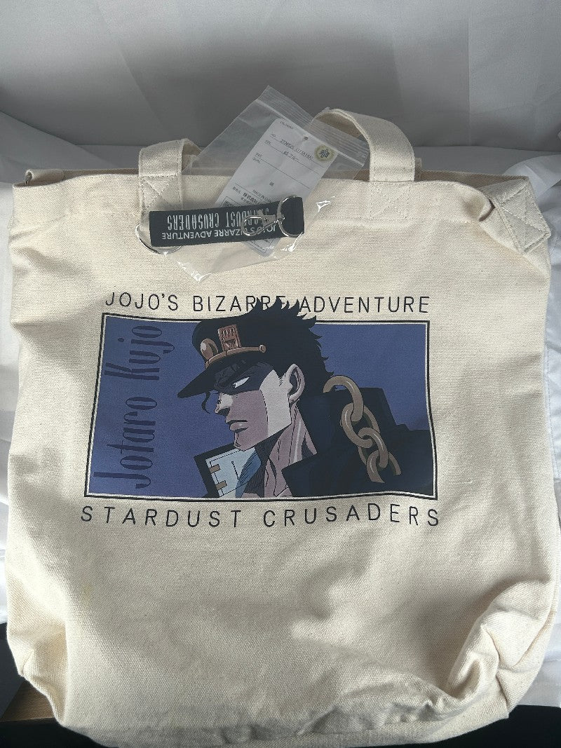 Jotaro Kujo Canvas Bag Avail Collection JoJo Stardust Crusaders