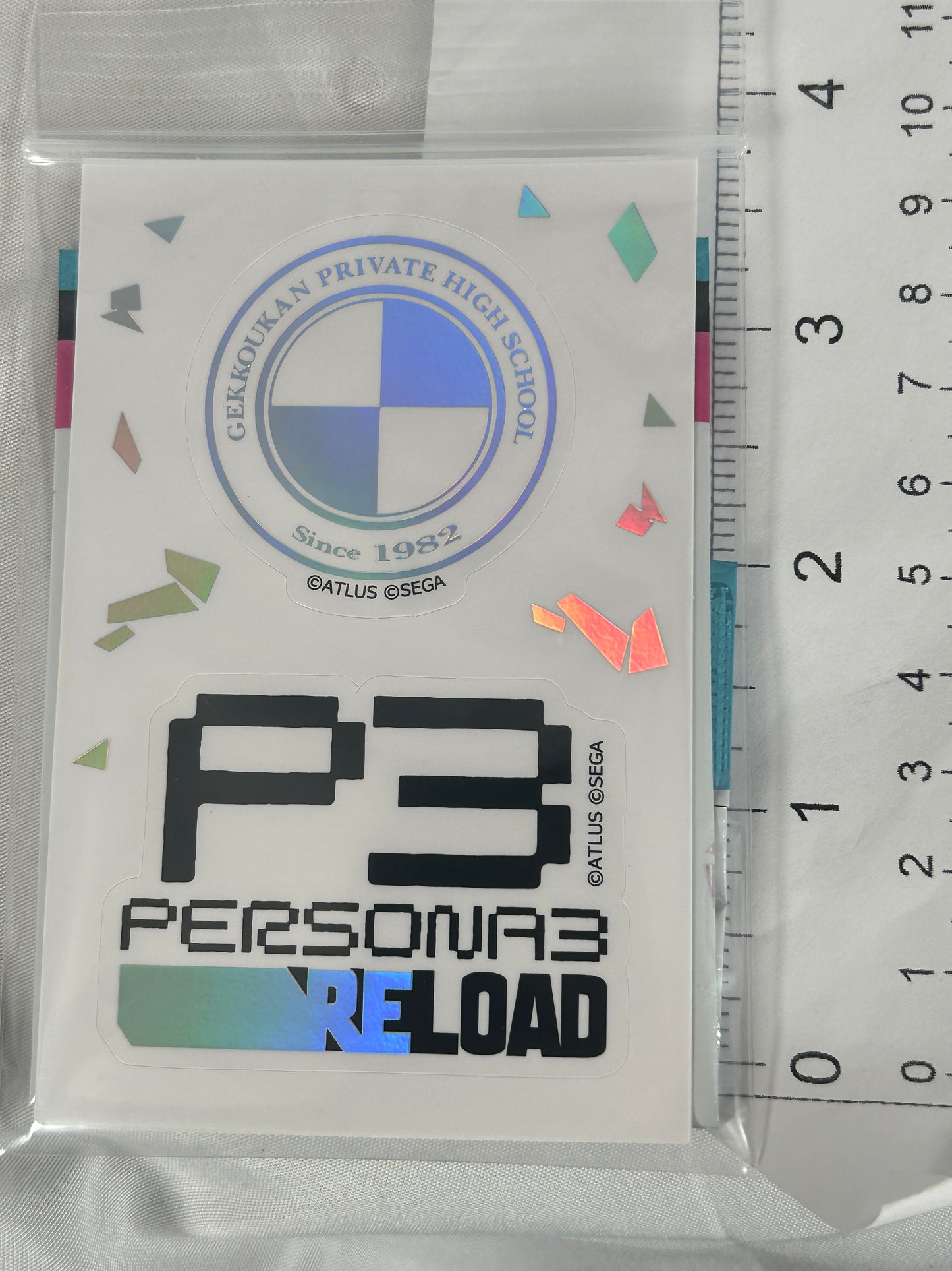 Persona 3 Reload Logo Sticker Gekkoukan High