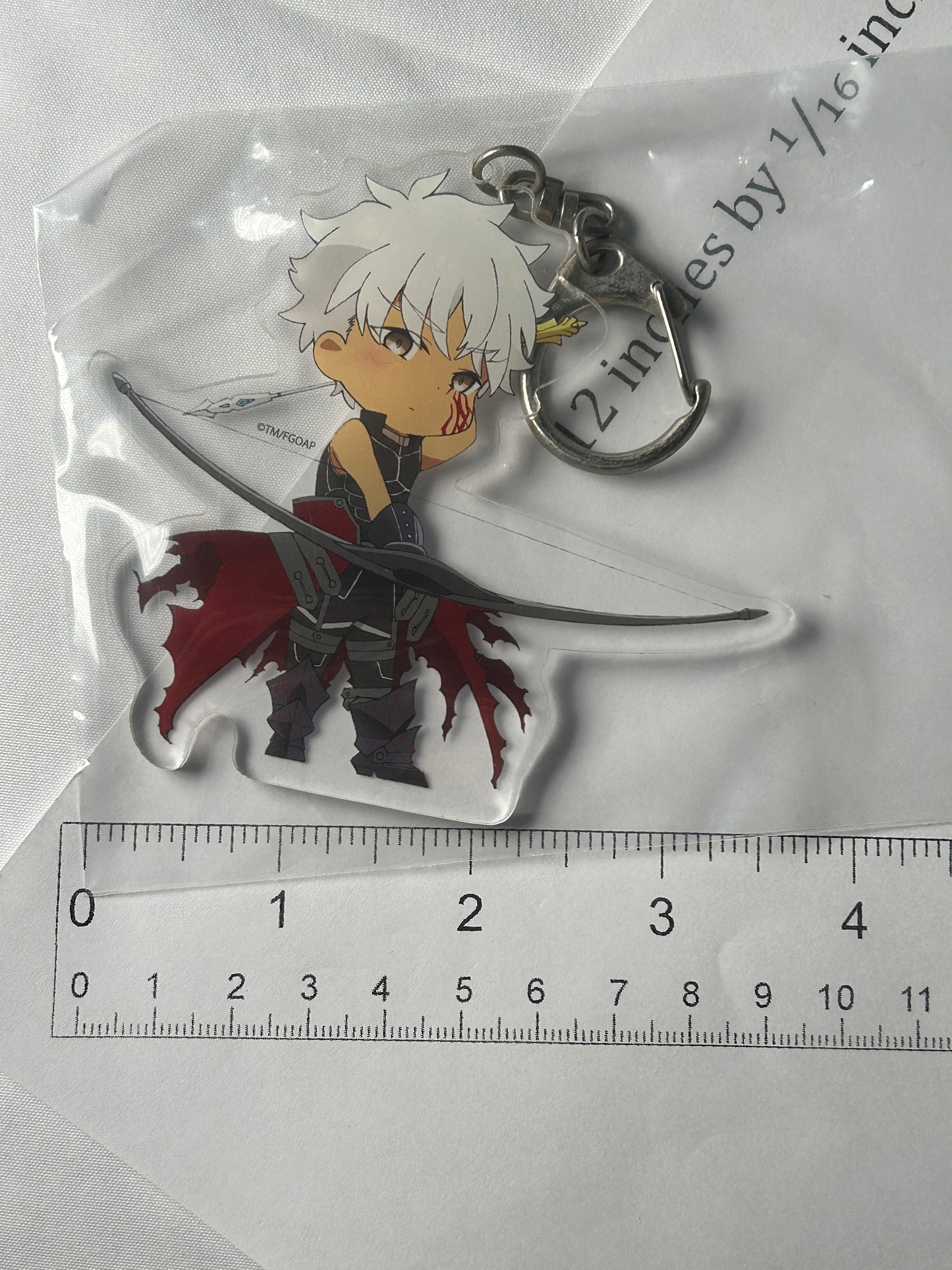Emiya Archer Acrylic Keychain Fate Grand Order First Order