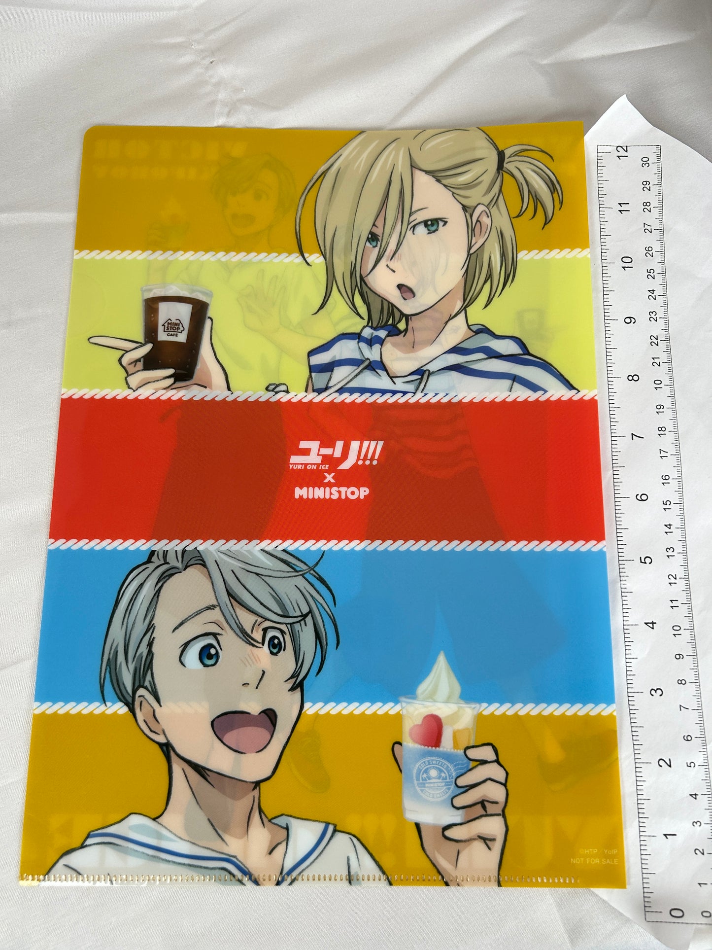 Lawson x Yuri on Ice Clear File Victor Nikiforov Yuri Plisetsky