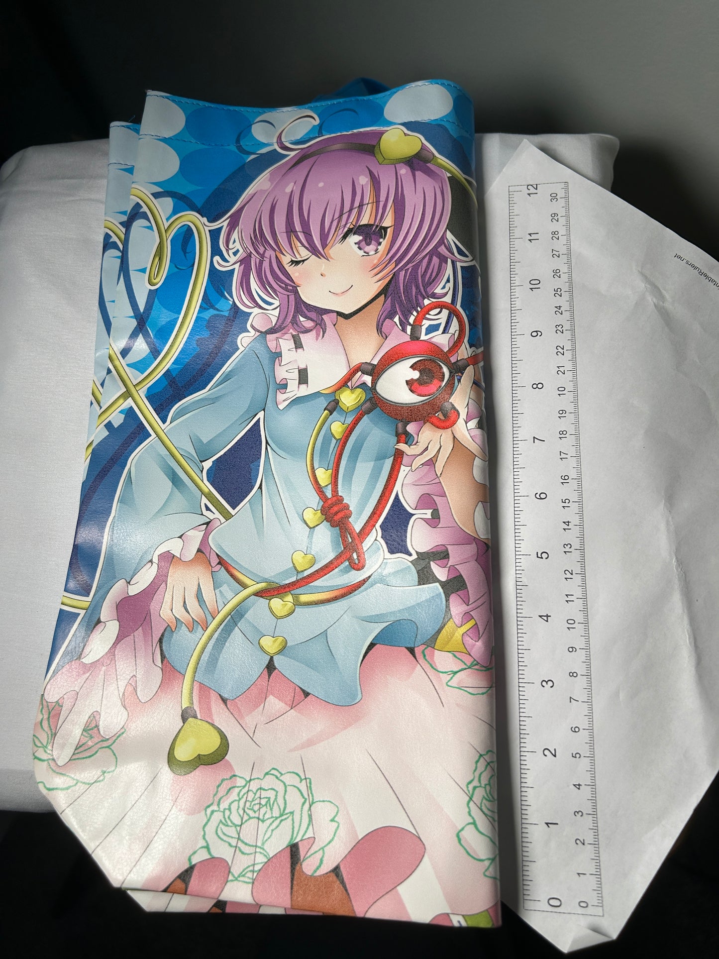 Koishi Satori Komeji Plastic Reusable Shoppping Bag Tote Touhou Project