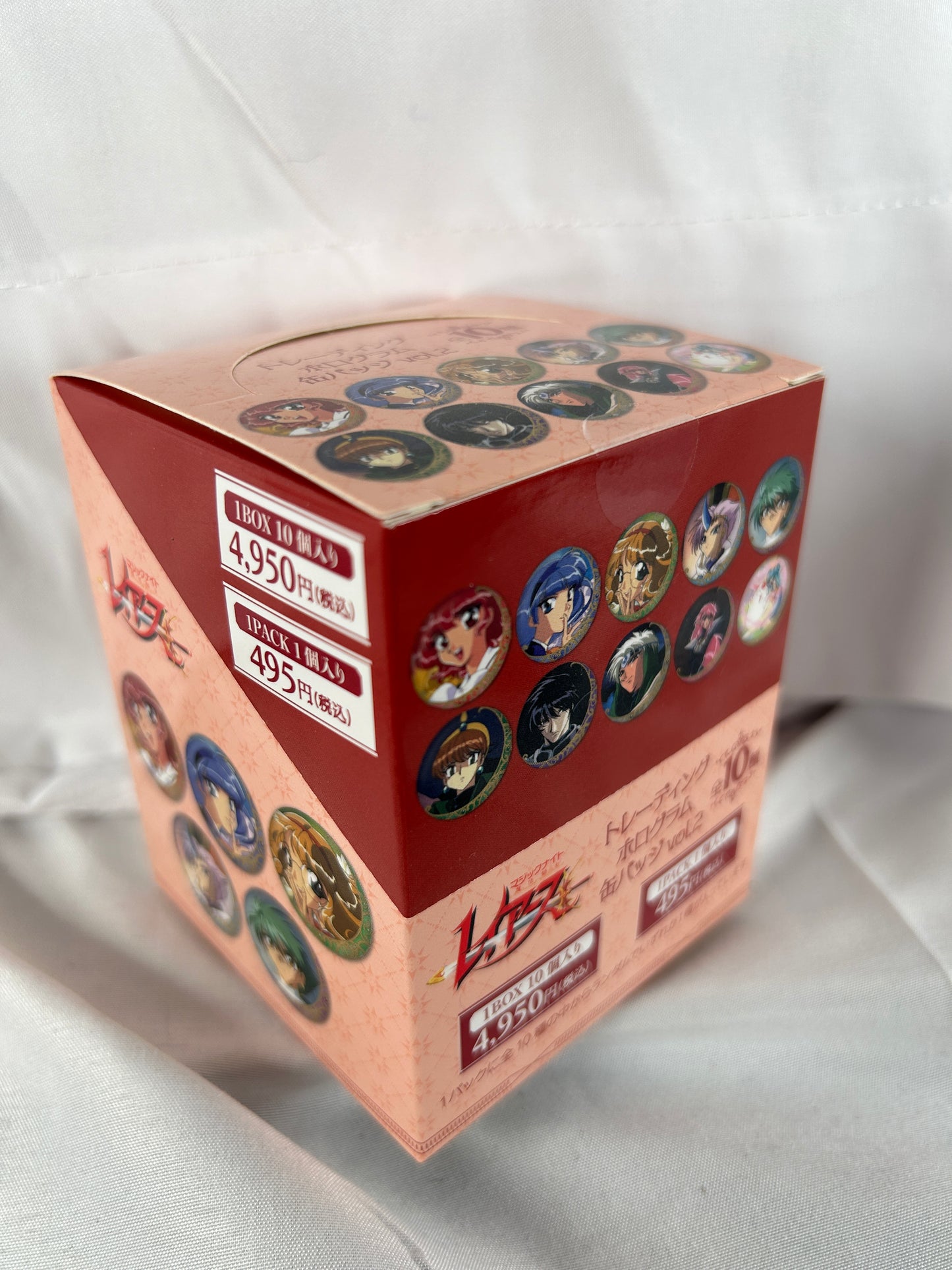 Complete Magic Knight Rayearth Hologram Can Badge Vol 2 Set