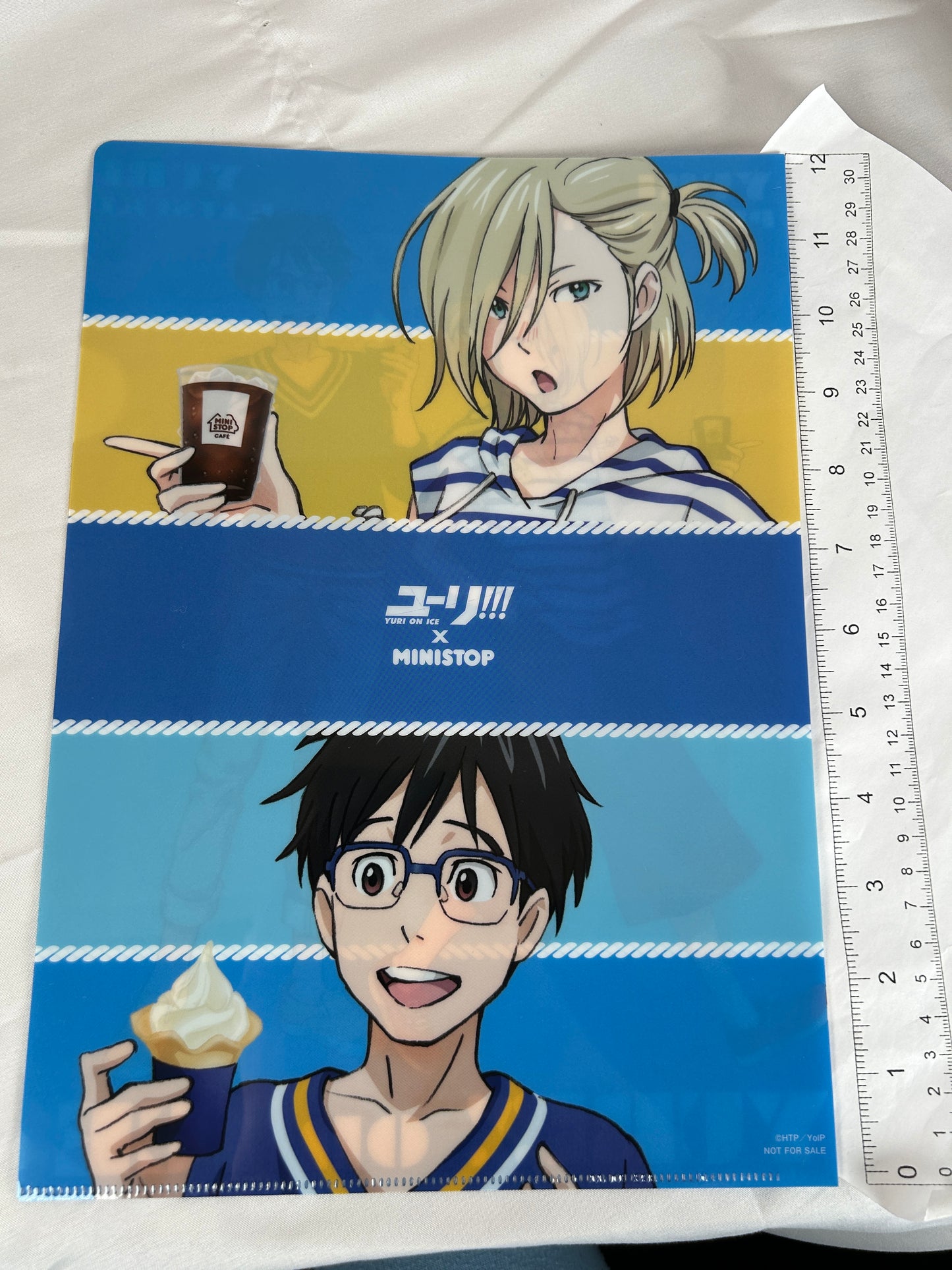 Lawson x Yuri on Ice Clear File Yuri Katsuki Yuri Plisetsky