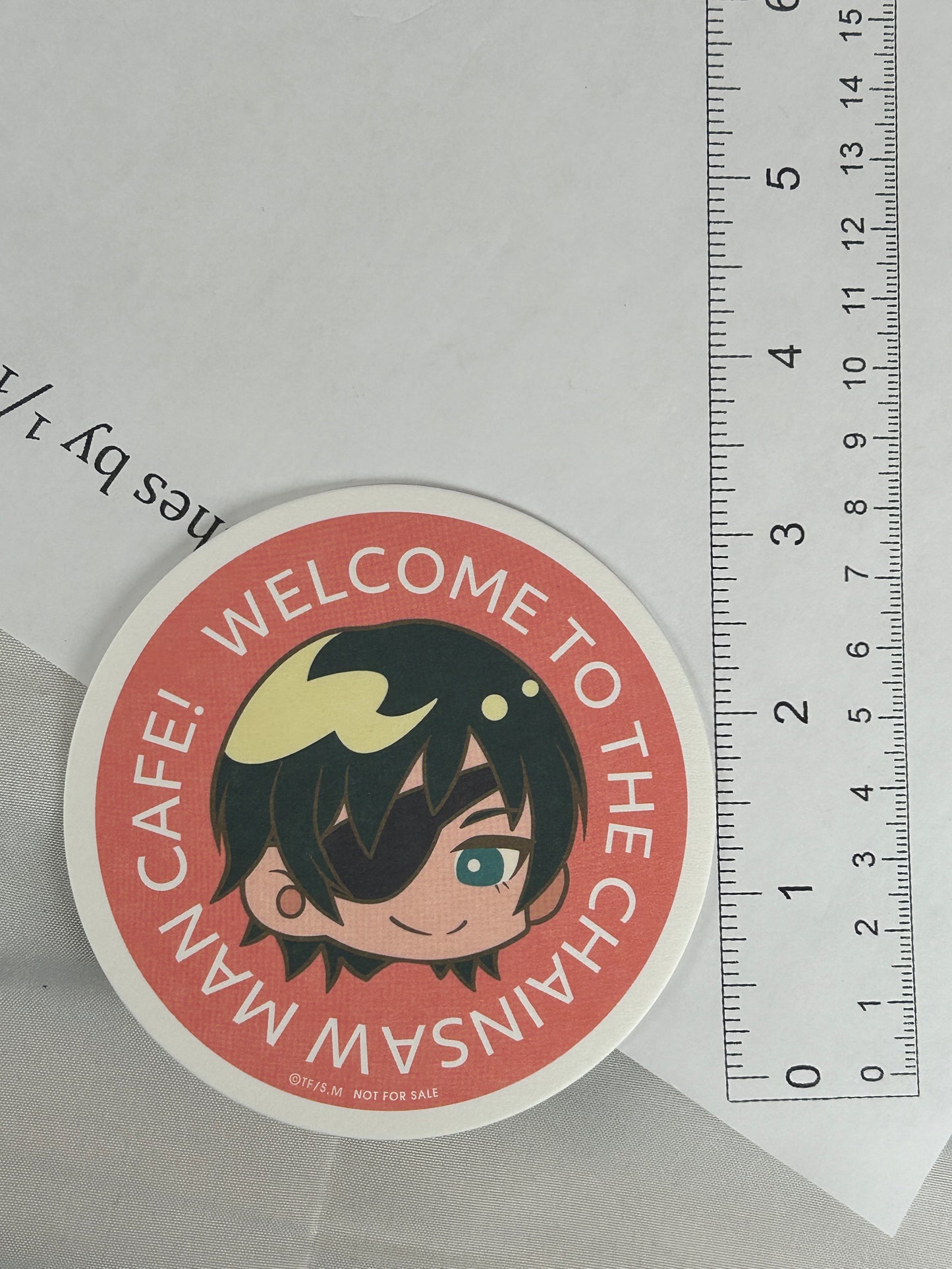 Kobeni Coaster Chainsaw Man Café 2023