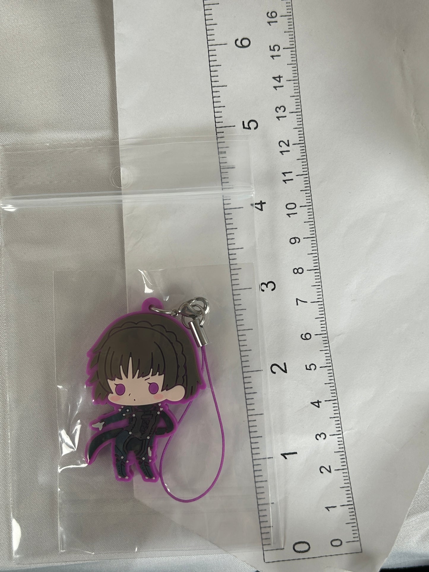 Makoto Niijima Queen Rubber Charm Keychain Persona 5 the Animation