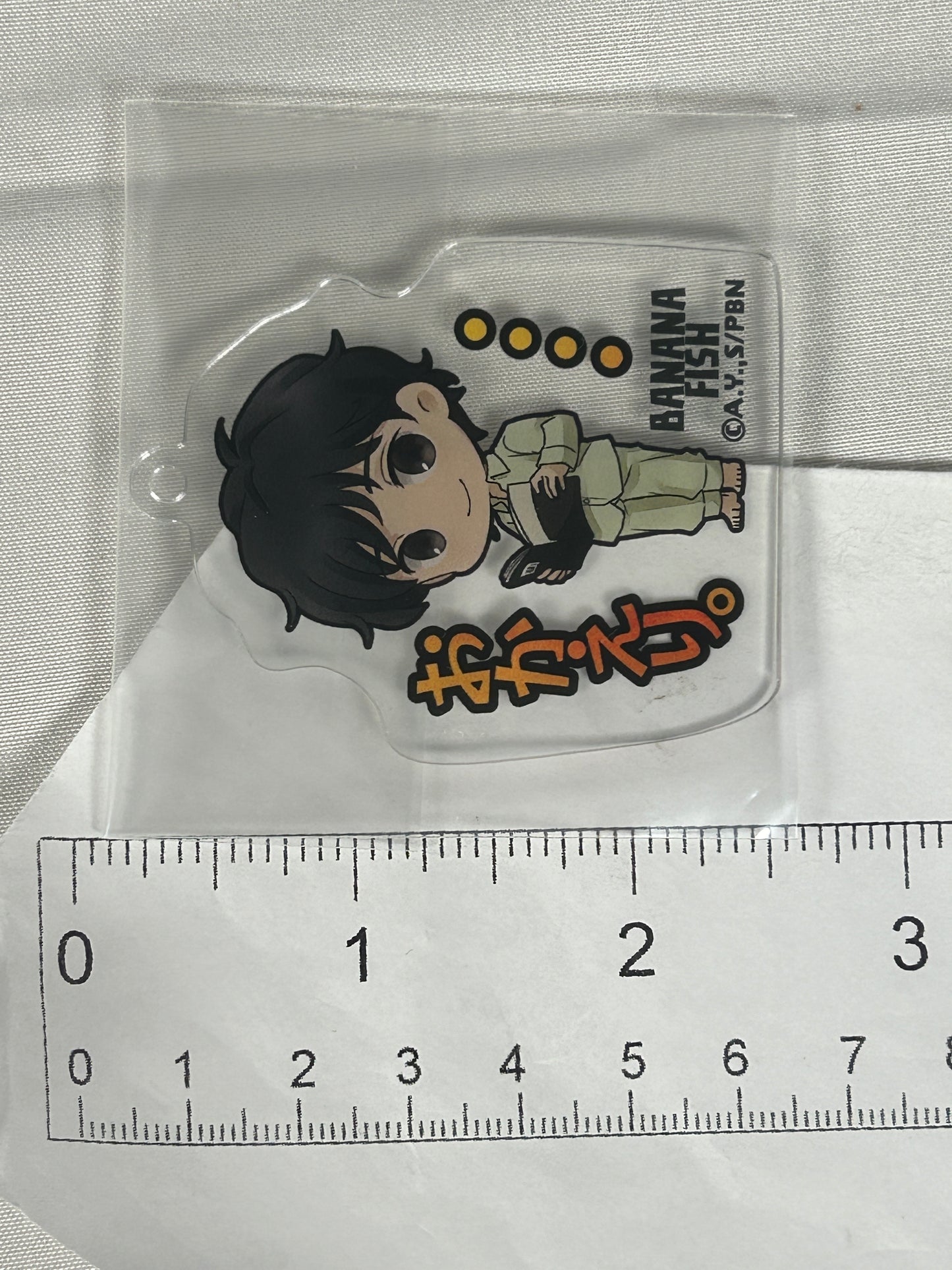 Eiji Okumura Acrylic Keychain Banana Fish Art Exhibition 2019