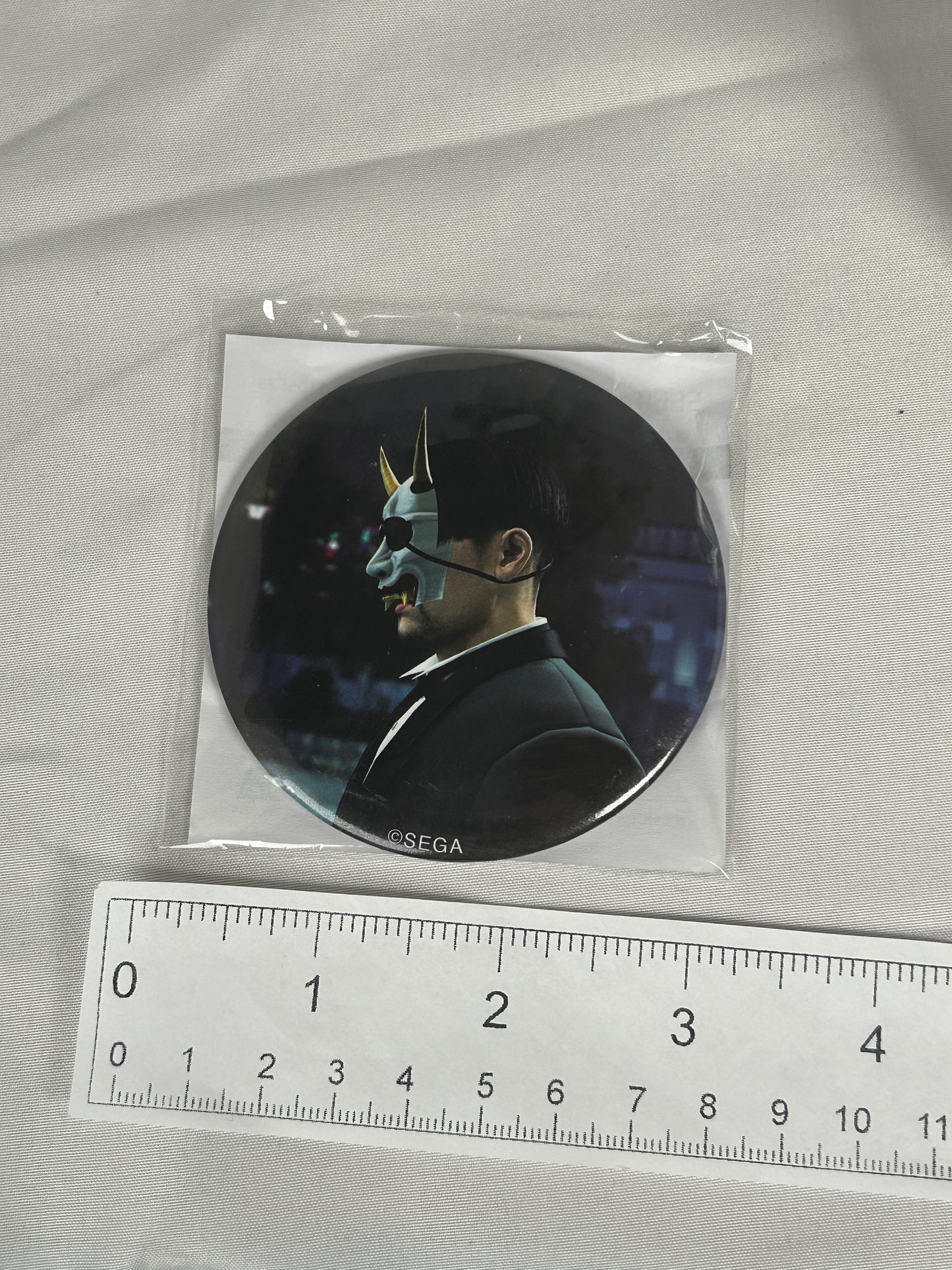 Goro Majima Devil Can Badge Yakuza Birthday Ichiban Kuji Lottery