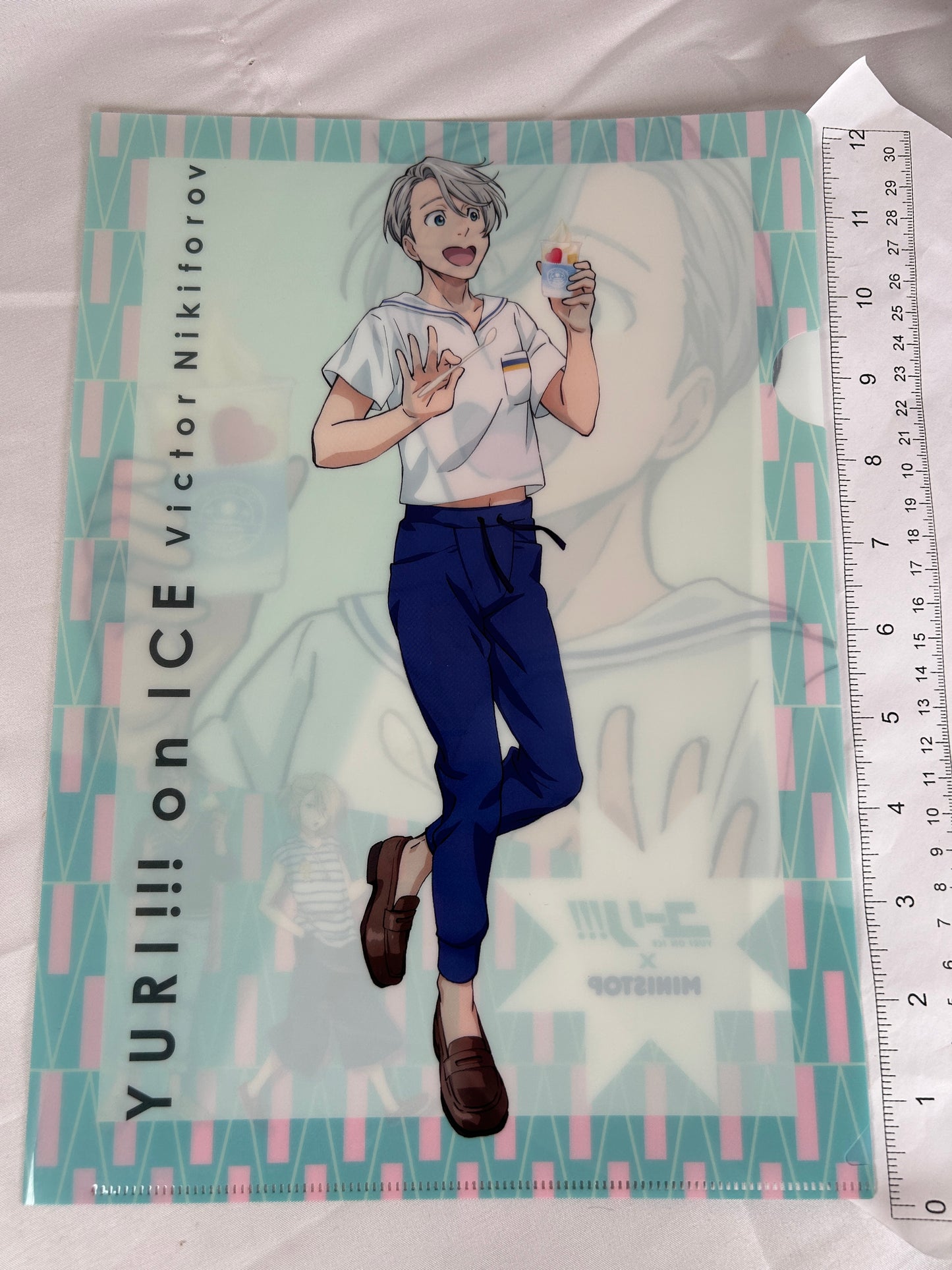 Lawson x Yuri on Ice Clear File Victor Nikiforov