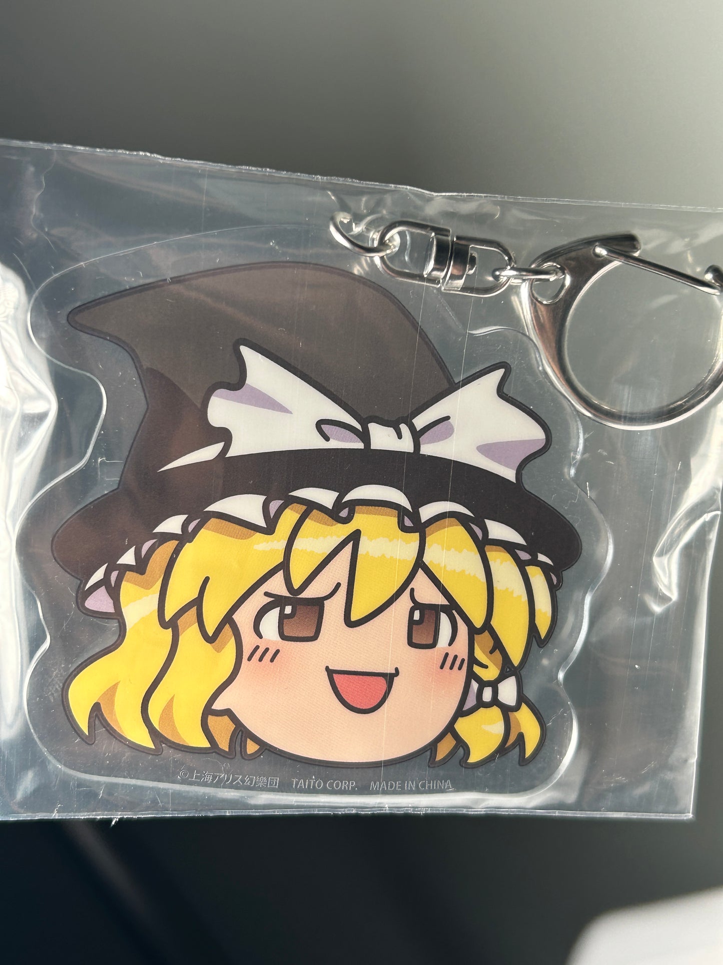 Take It Easy! Marisa Kirisame Acrylic Keychain Touhou Project