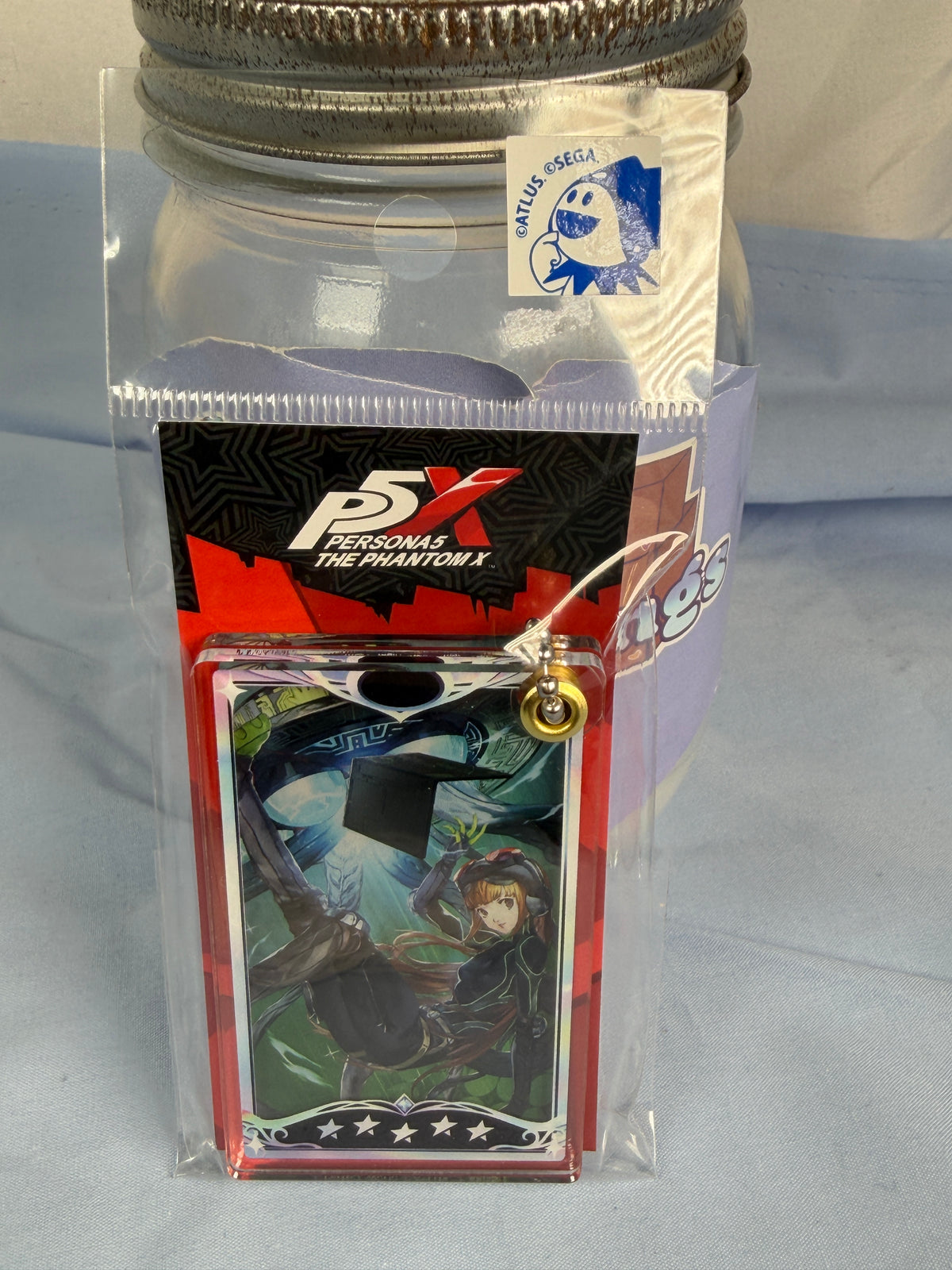 Futaba Sakura Oracle Gacha Square Acrylic Keychain Persona 5 The Phantom X