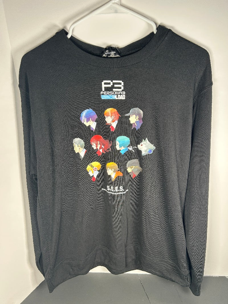 Persona 3 Reload Battle Icon Long Sleeve Shirt