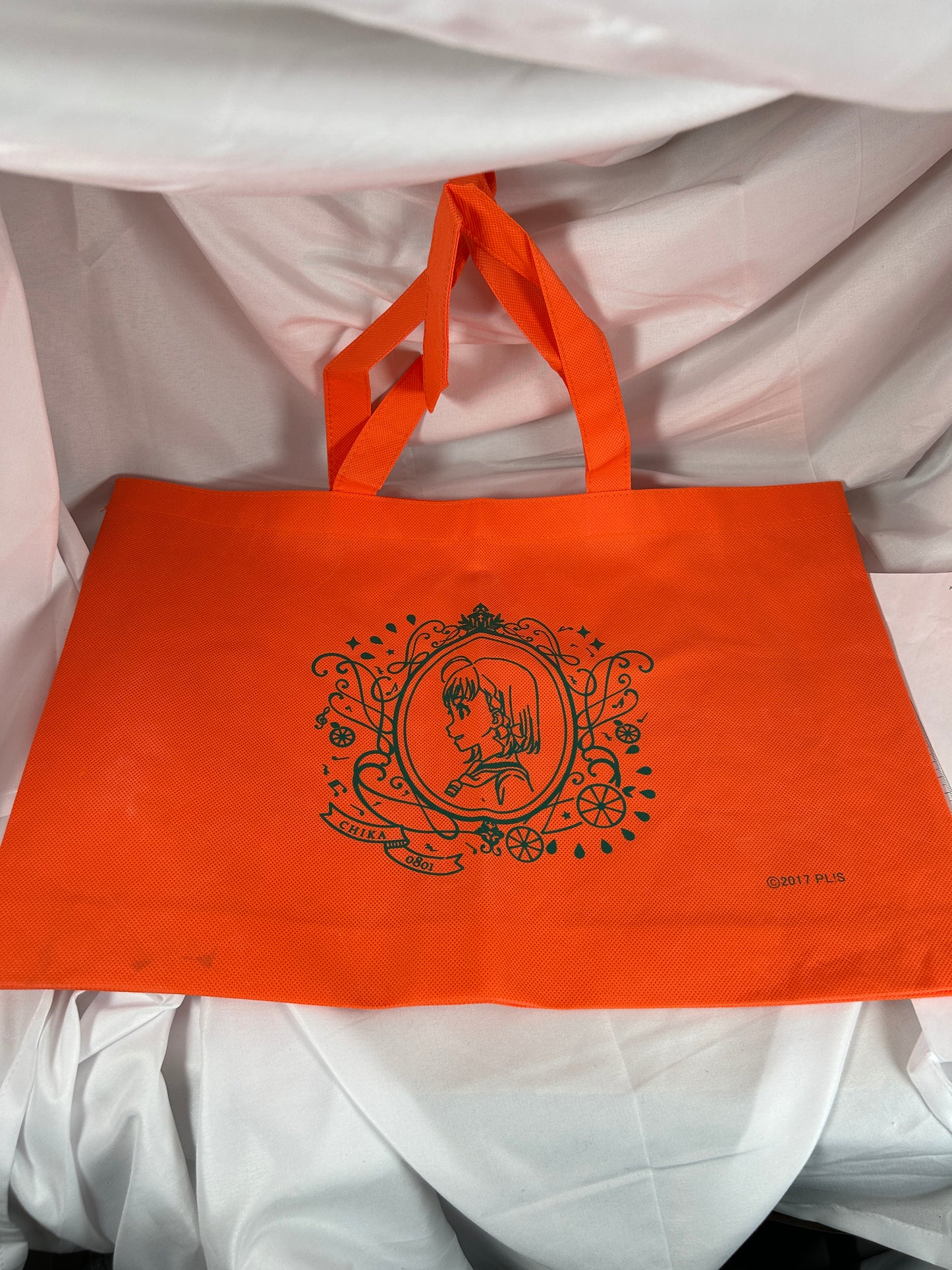 Chika Takami Orange Resuable Tote Bag Love Live Aquors
