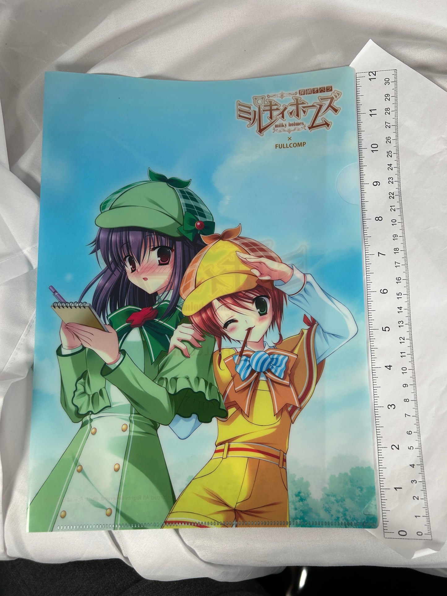 Hercule Burton Yuzurizaki Nero Clear File
