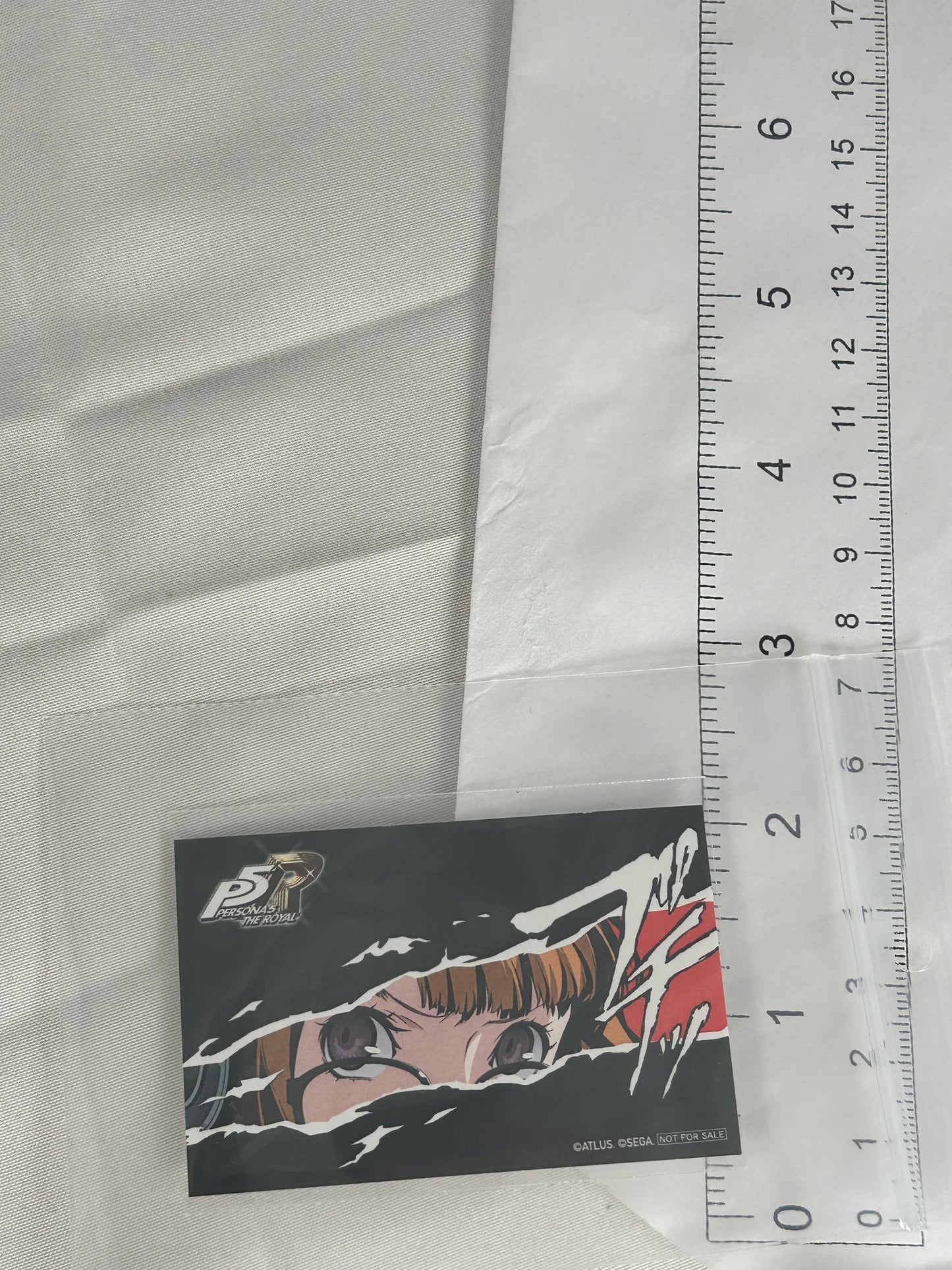 Oracle Futaba Sakura Cut In Decorative Paper Persona 5 Royal Amo Café