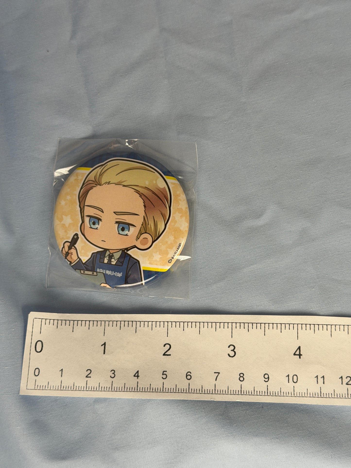 Germany Can Badge Hetalia World Stars x Village Vanguard Collaboration