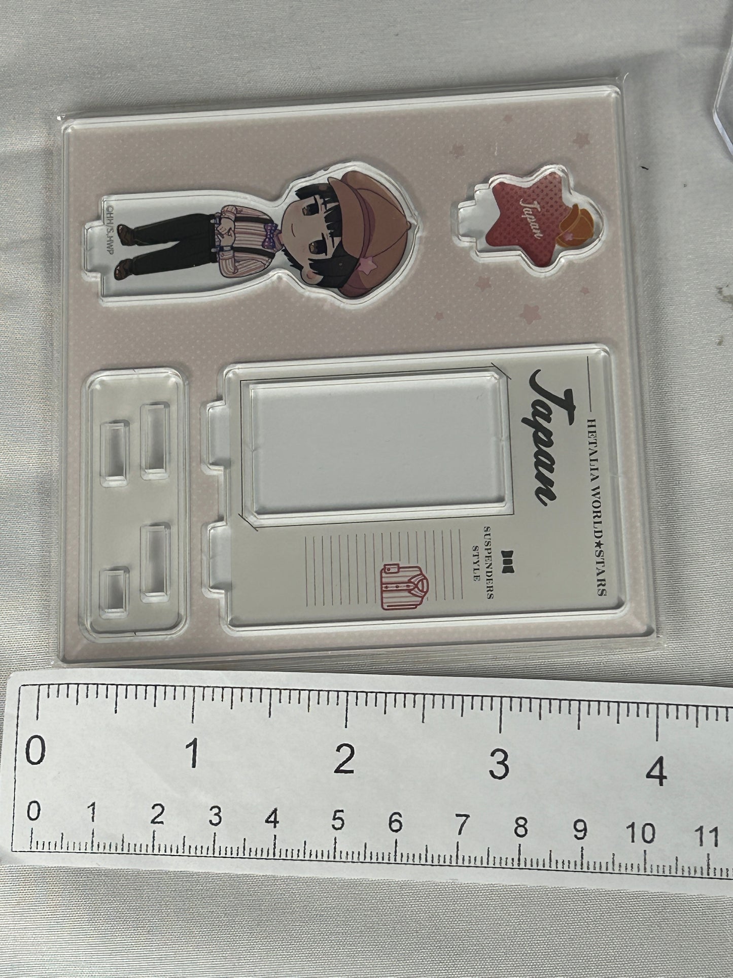 Japan Suspenders Style Acrylic Stand Hetalia World Stars