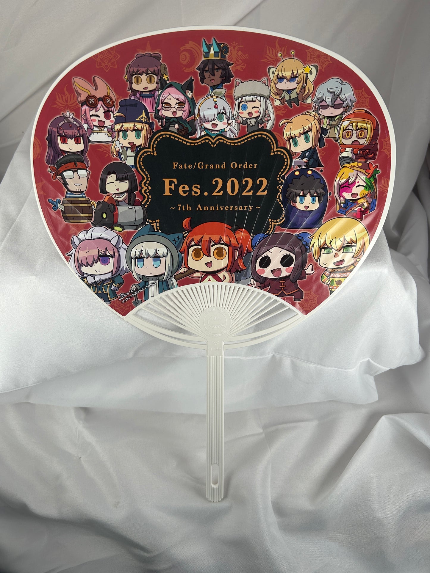 Fate Grand Order Fes 7th Anniversary Japanese Promotional Fan