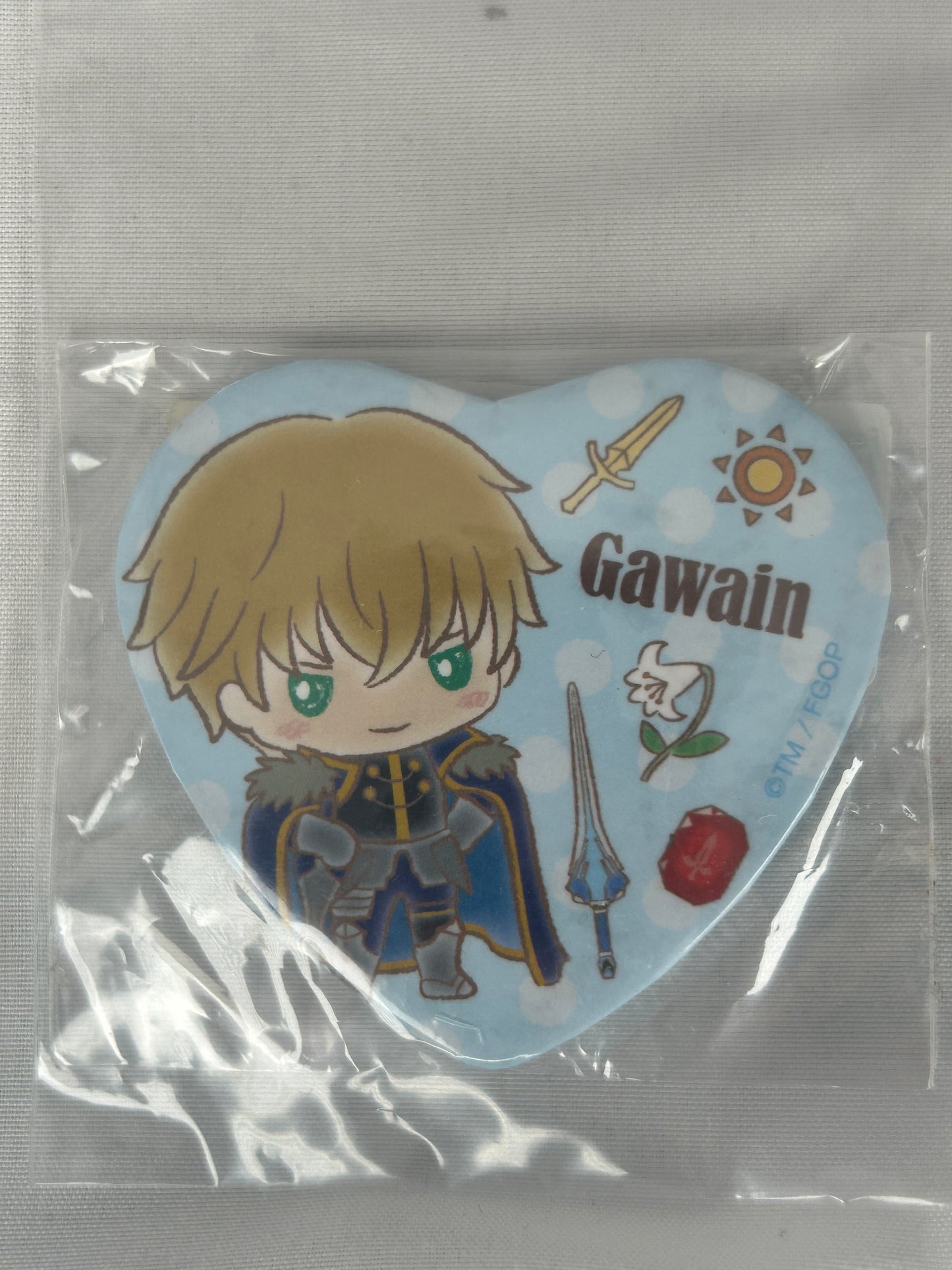 Gawain Badge Pin Fate Grand Order x Sanrio