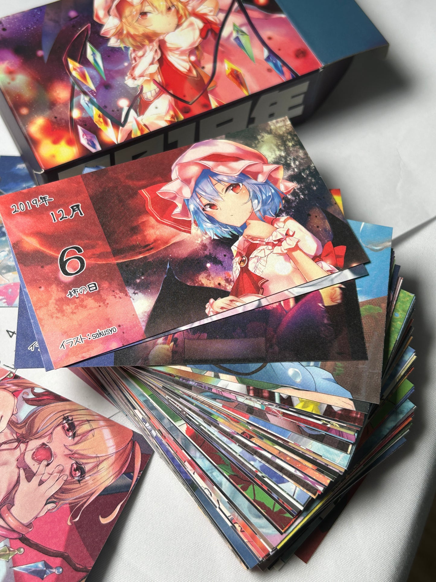 Touhou 2019 Daily Calender Card Set 2
