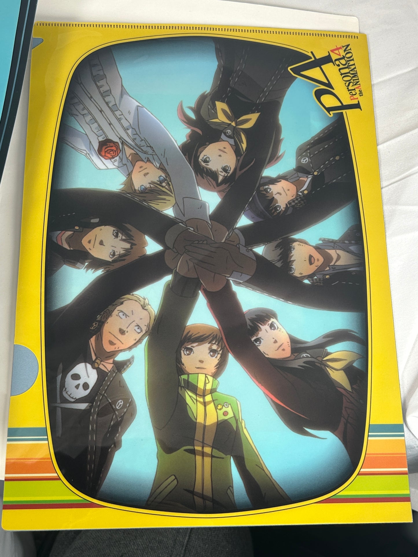Persona 4 The Animation Clear File Set of 5