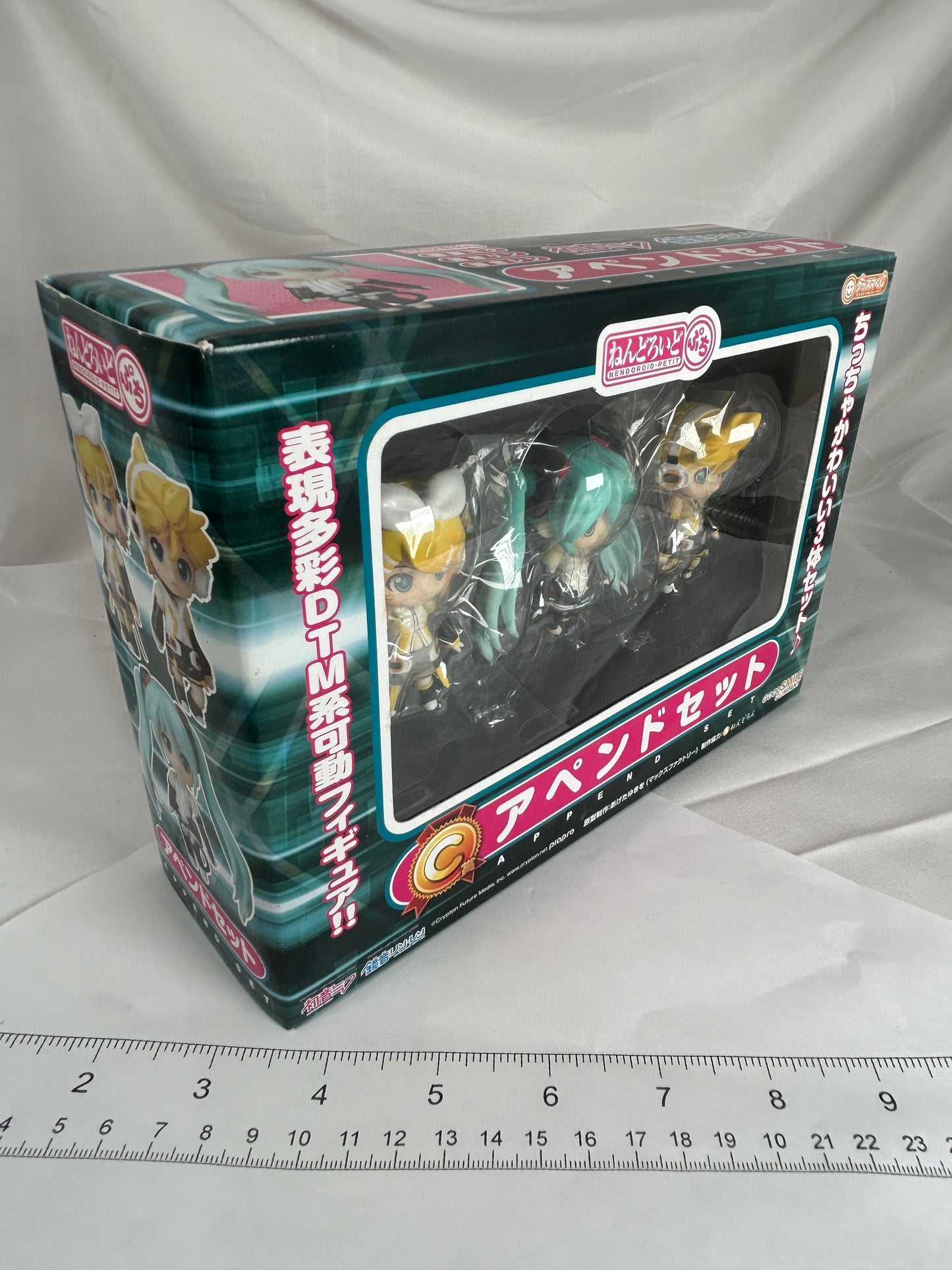 Hatsune Miku Rin Len Append Petite Nendoroid Figure Vocaloid Goodsmilecompany