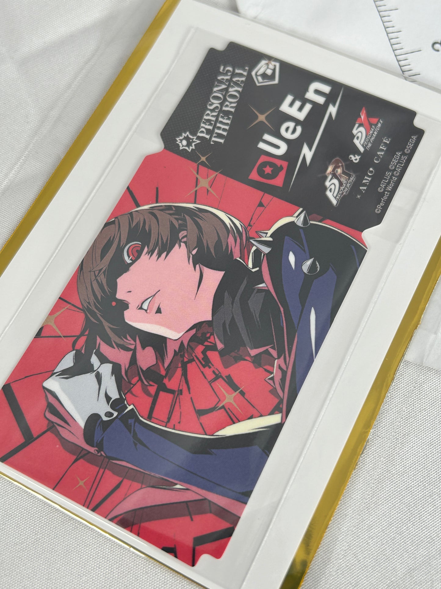 Queen Makoto Niijima All Out Attack Ticket Persona 5 Royal Amo Café