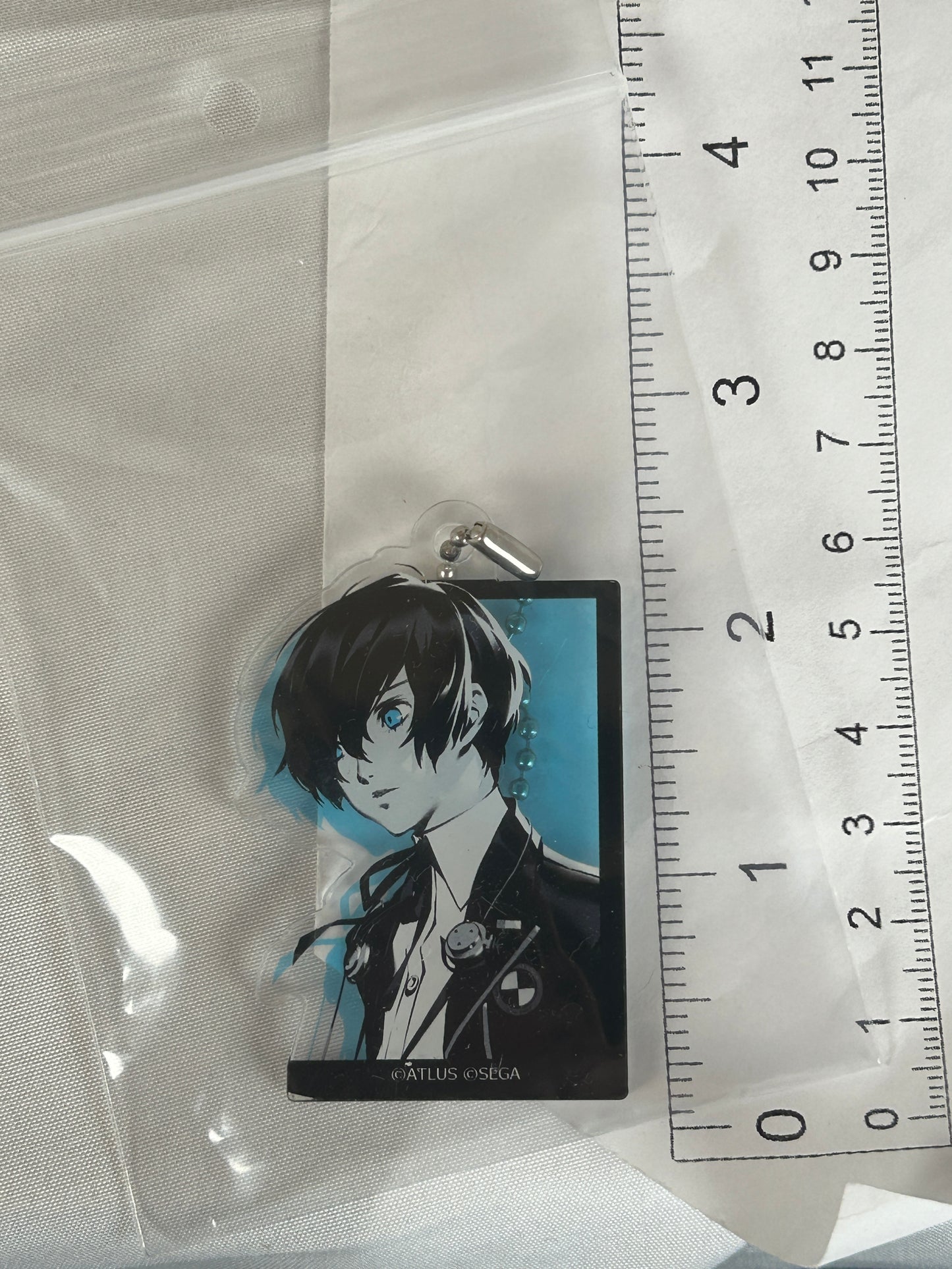 Makoto Yuki Portrait Acrylic Keychain Persona 3 Reload