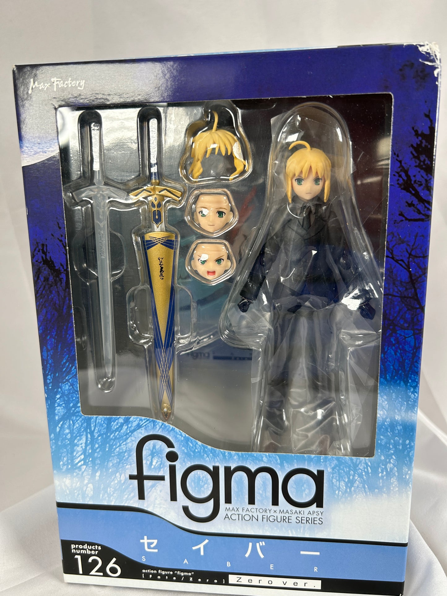 Saber Zero Ver. Figma 126 Fate Series Goodsmilecompany