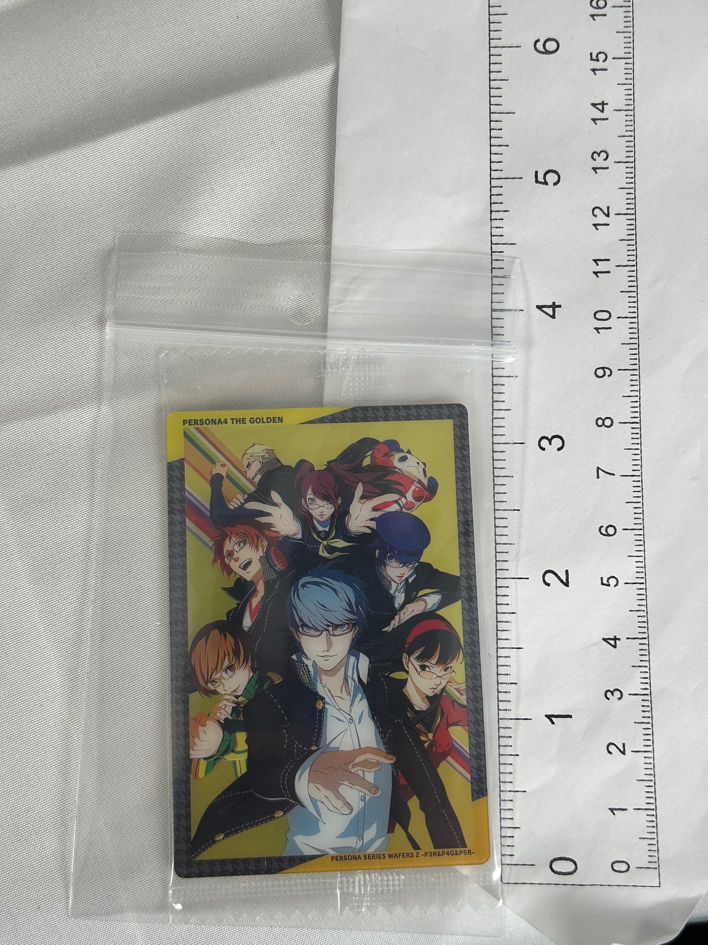 Main Cast Visual Wafer Card Persona 4 Golden