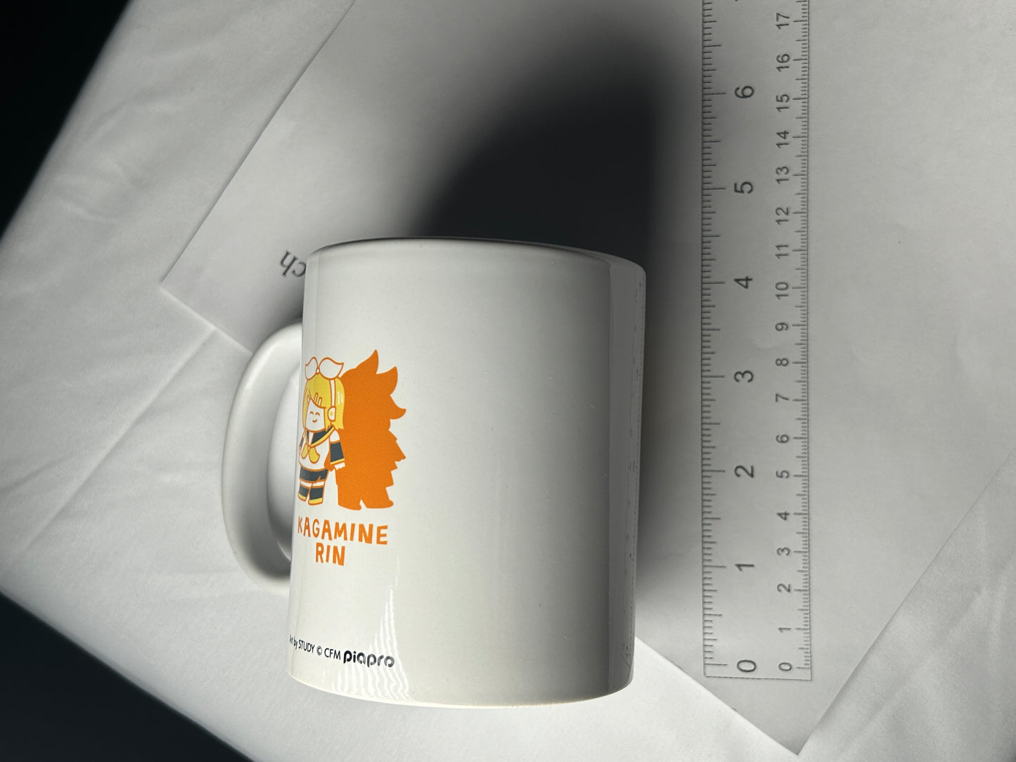 Kagamine Rin Ceramic Mug Vocaloid arma bianca Piapro