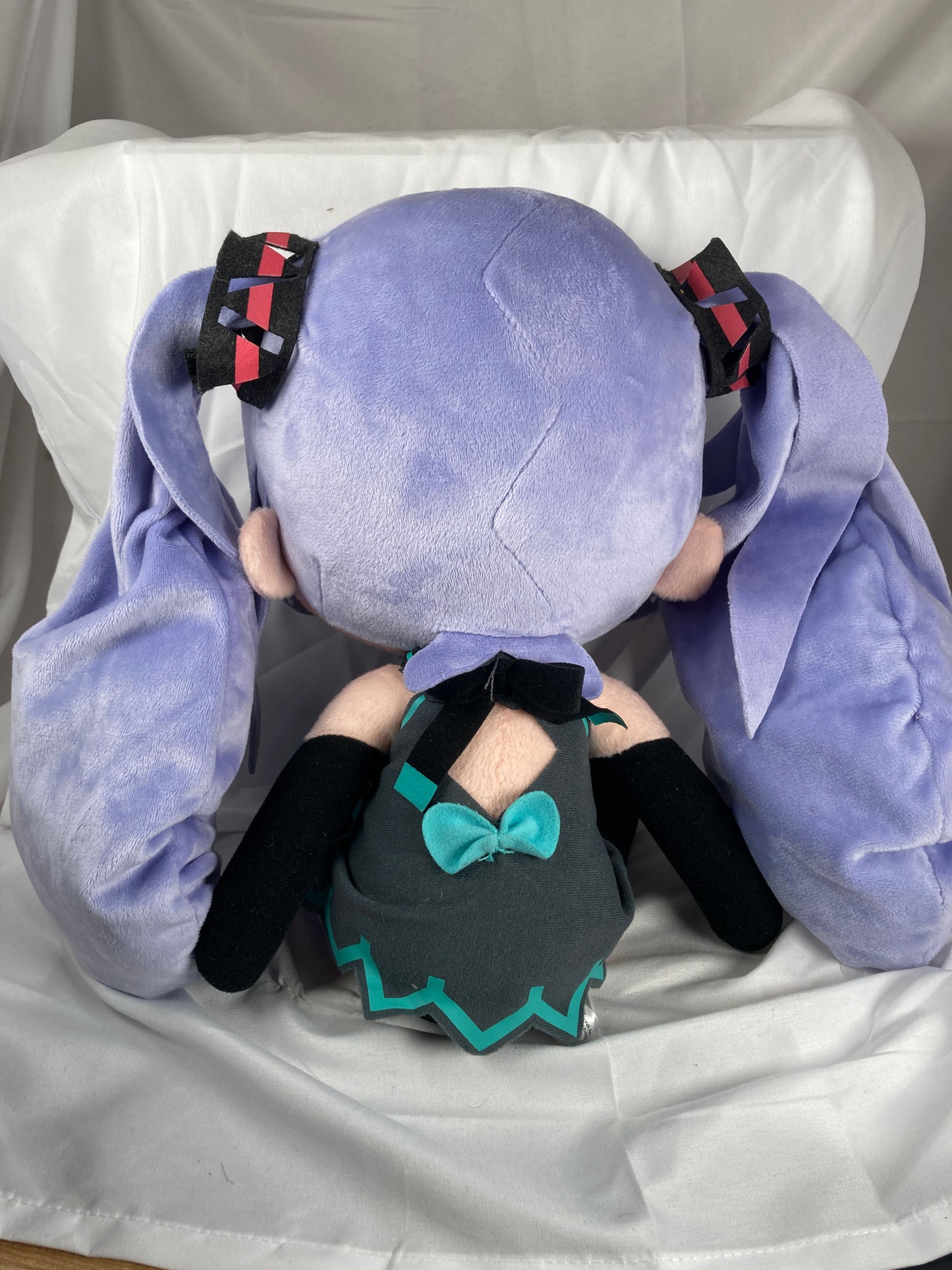 Hatsune Miku Ghost Ver. Fuwa Fuwa Prize Plush Project DIVA SEGA