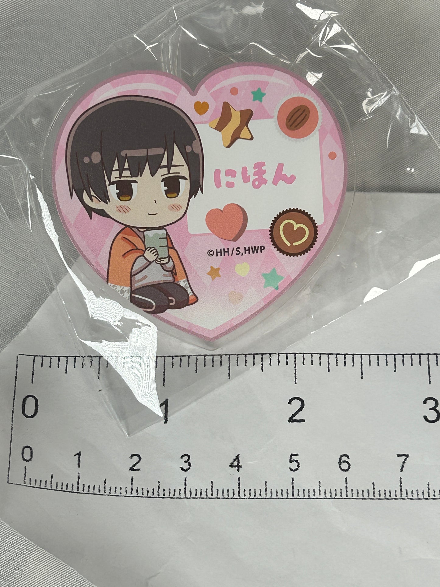 Japan Acrylic Pin Hetalia World Stars Gallery Collaboration Cafe