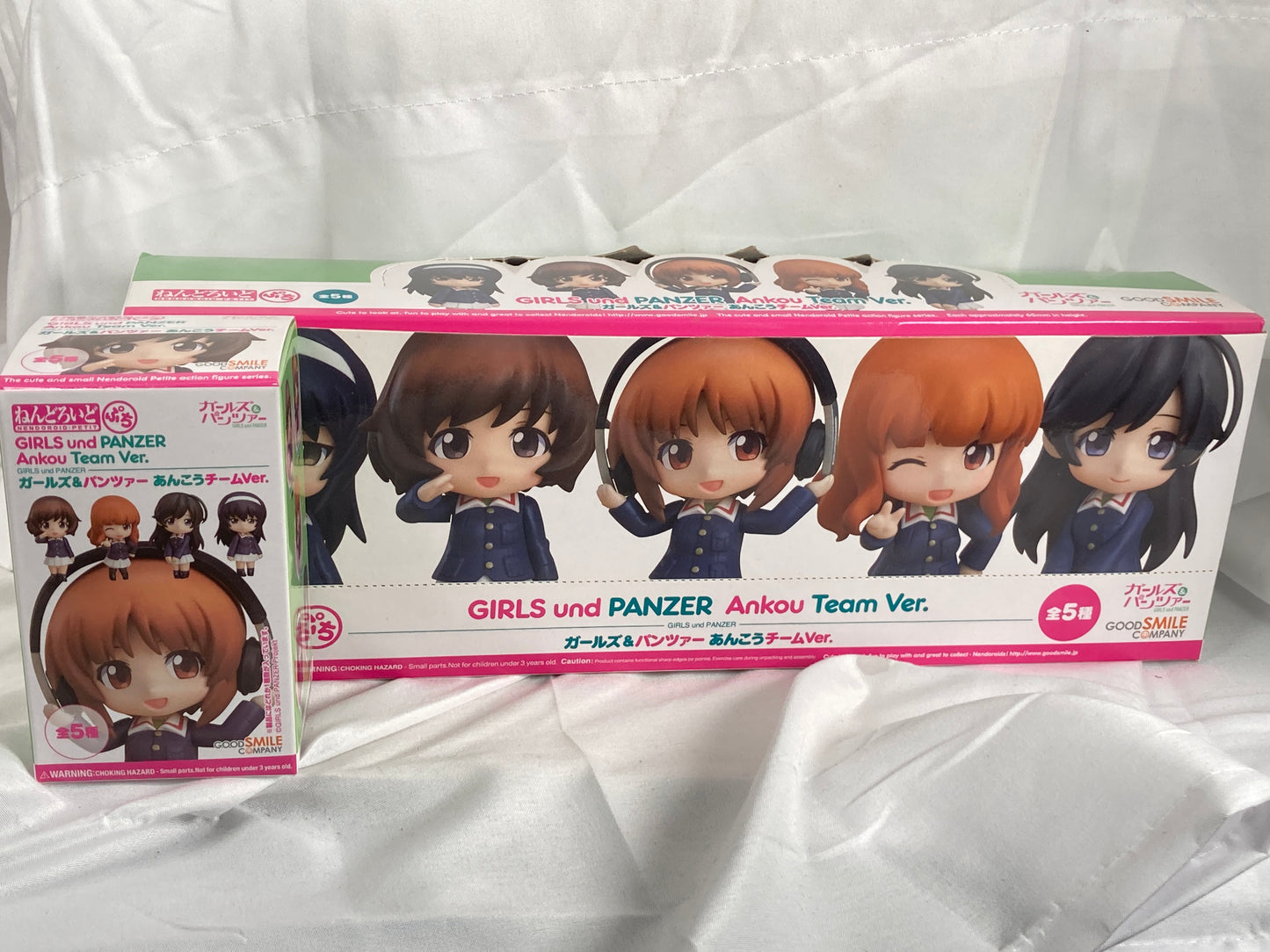 Girls und Panzer Ankou Team Ver. Trading Figure Nendoroid Petite COMPLETE