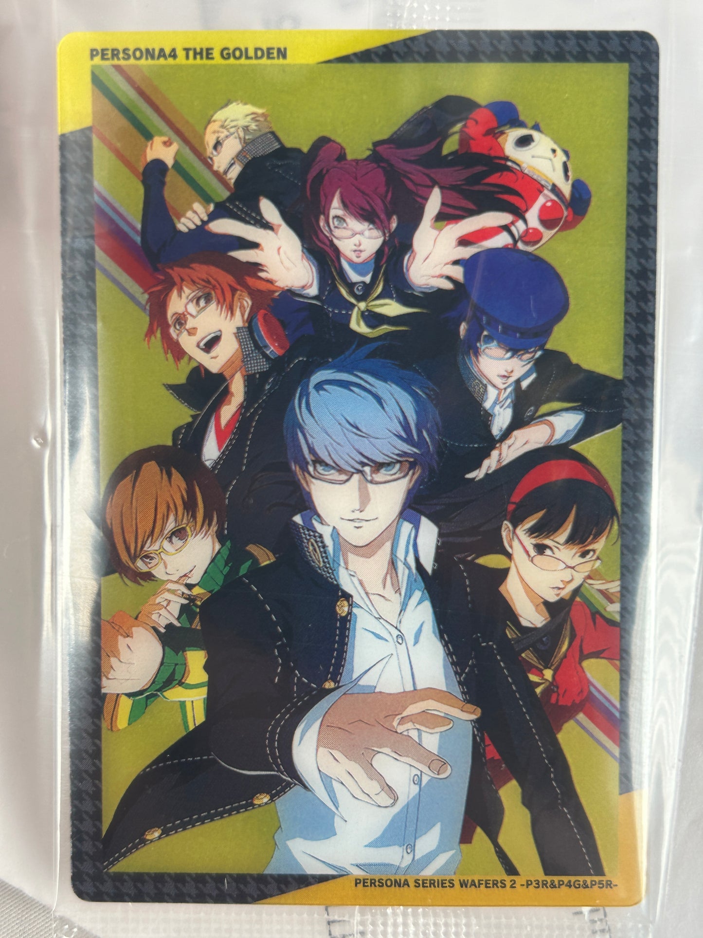 Main Cast Visual Wafer Card Persona 4 Golden