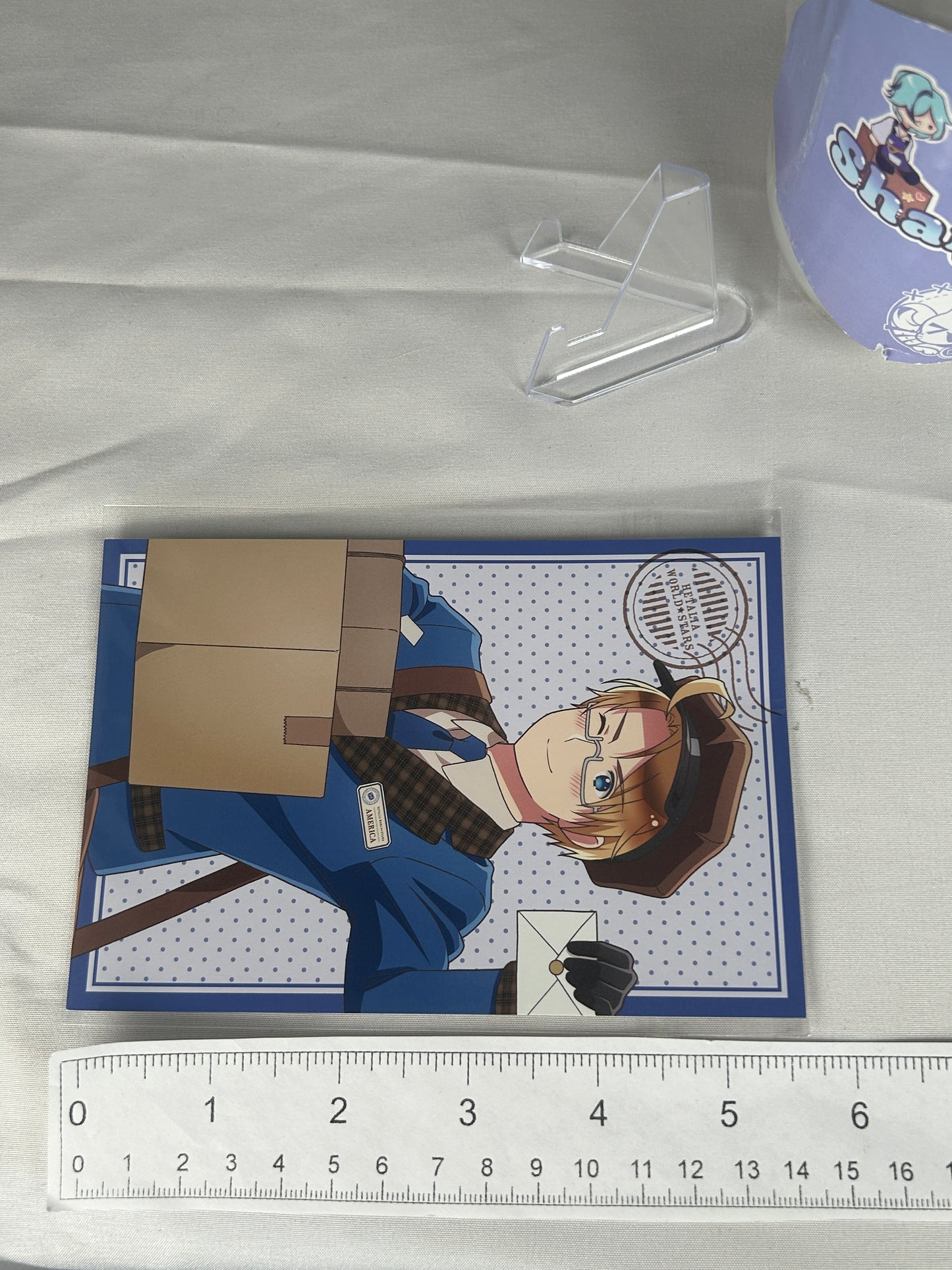 America Postman Postcard Hetalia World Stars