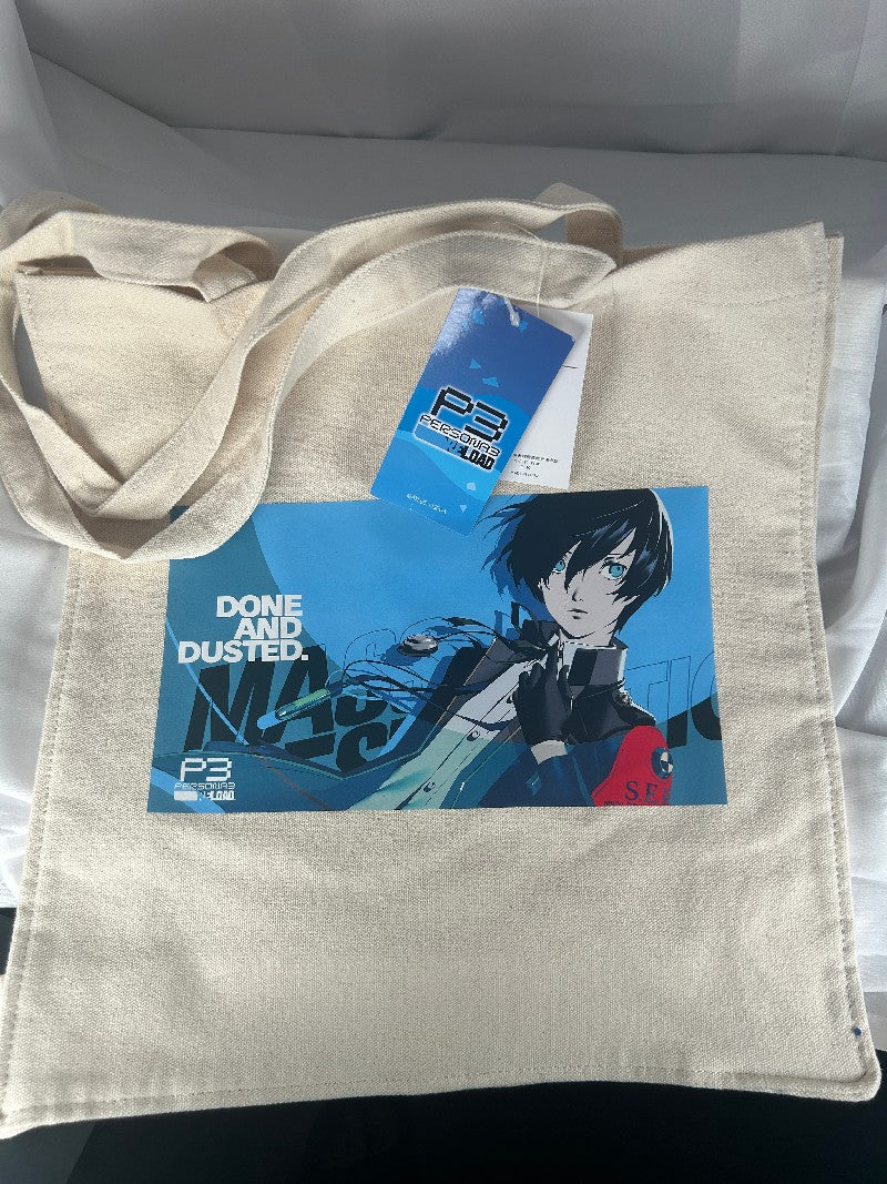 Makoto Yuki All Out Attack Canvas Bag Avail Collection Persona 3 Reload