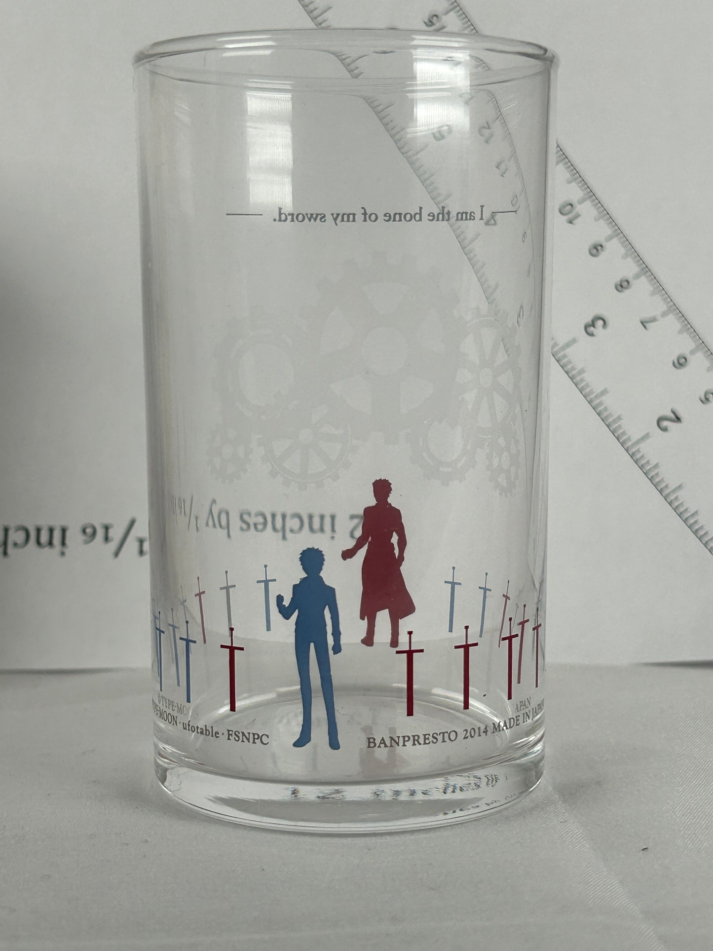 Archer Shirou Emiya Glass Cup Ichiban Kuji H Prize Fate Stay Night