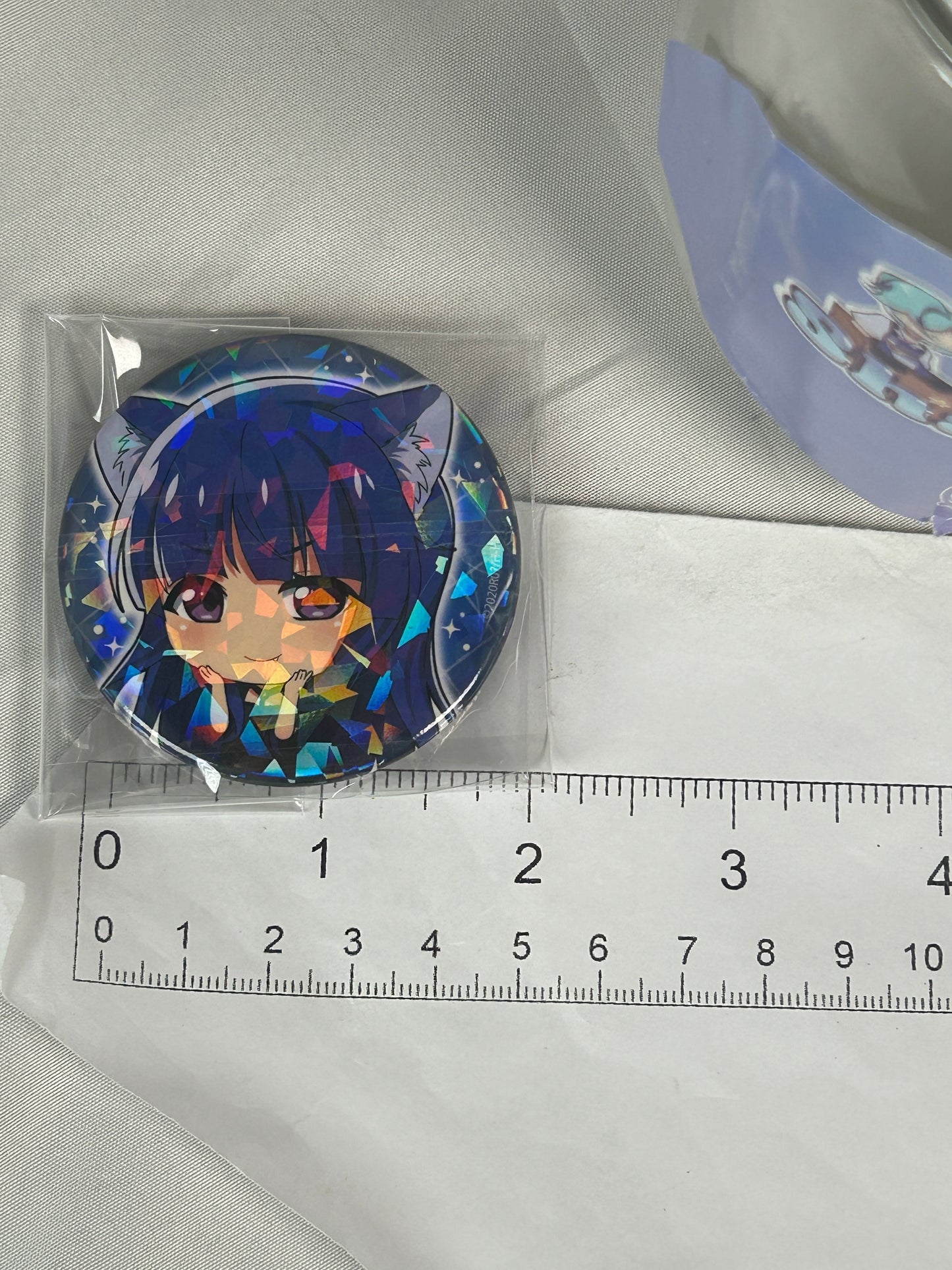 Rika Furude Button Badge Higurashi When They Cry Book Off Set