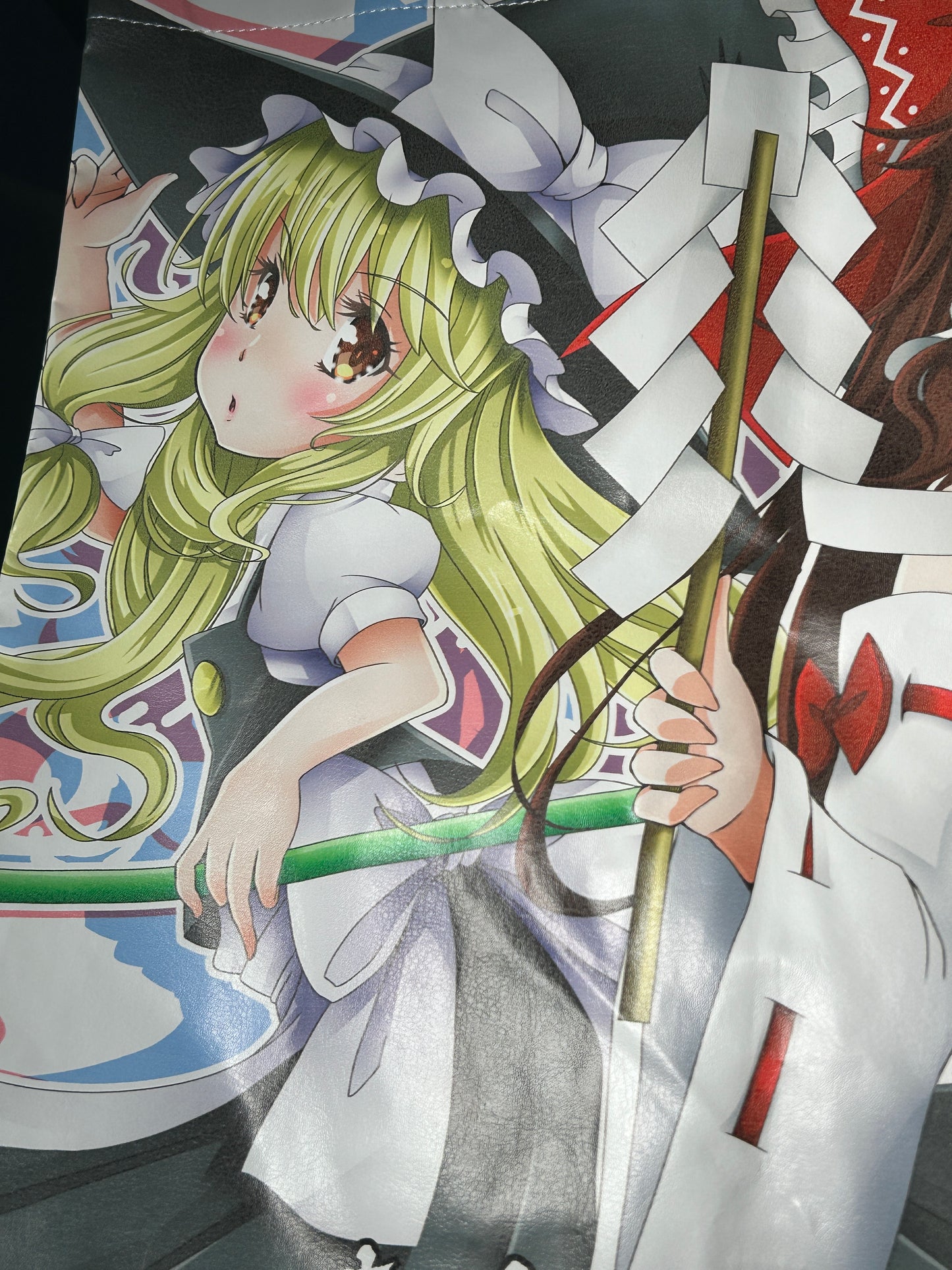 Reimu Hakurei Marisa Kirisame Plastic Reusable Shoppping Bag Tote Touhou Project
