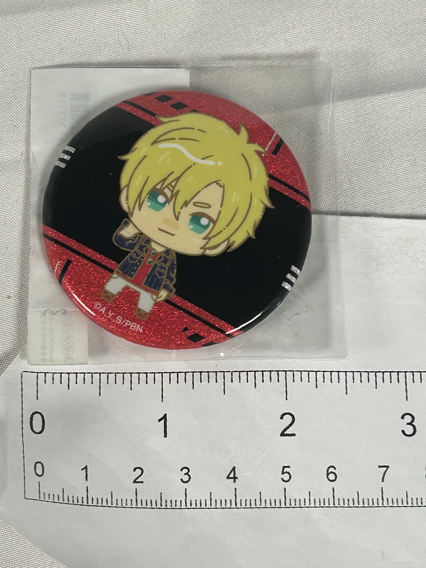 Chibi Ash Lynx Can Badge Banana Fish Lottery D-7 Aniplex