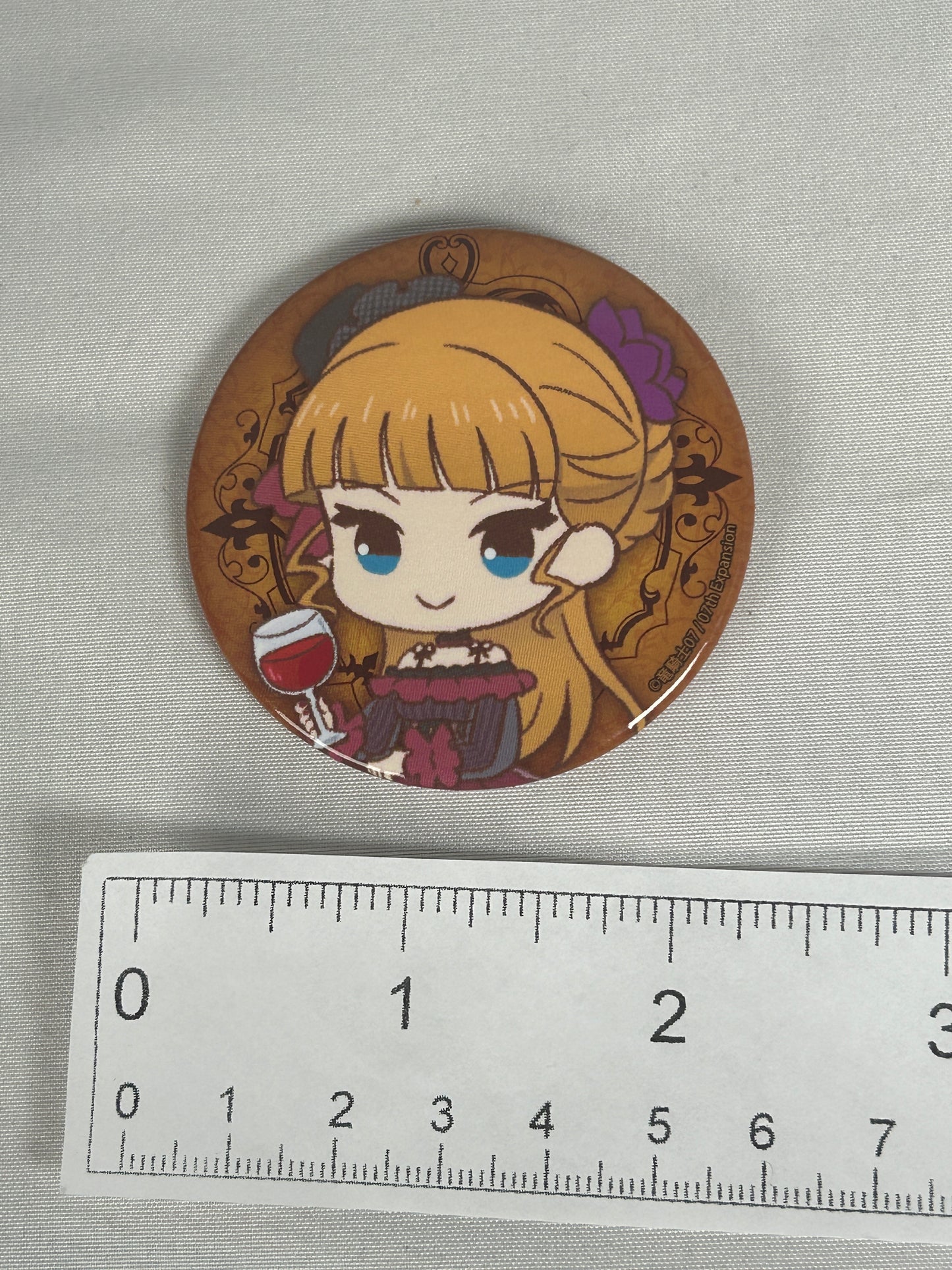 Beatrice Dolce Chibi Retro Art Can Pin Badge Umineko When They Cry A3