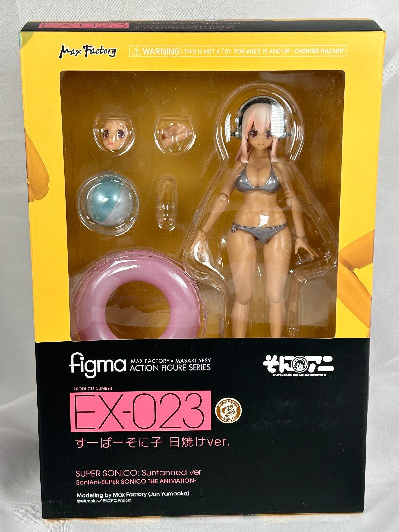 Super Sonico Tan Ver. Figma EX-23 Super Sonico Goodsmilecompany