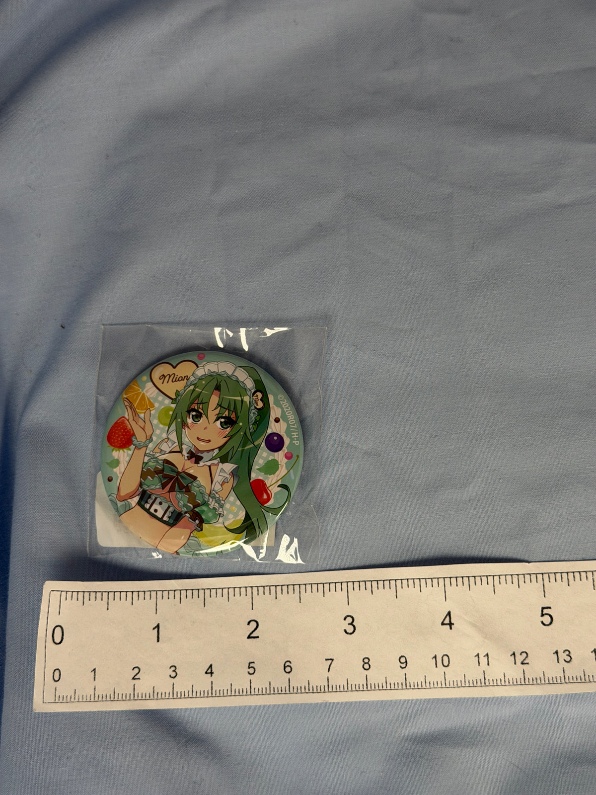 Mion Sonozaki Badge Pin Higurashi When They Cry Moe Café Lottery Prize G