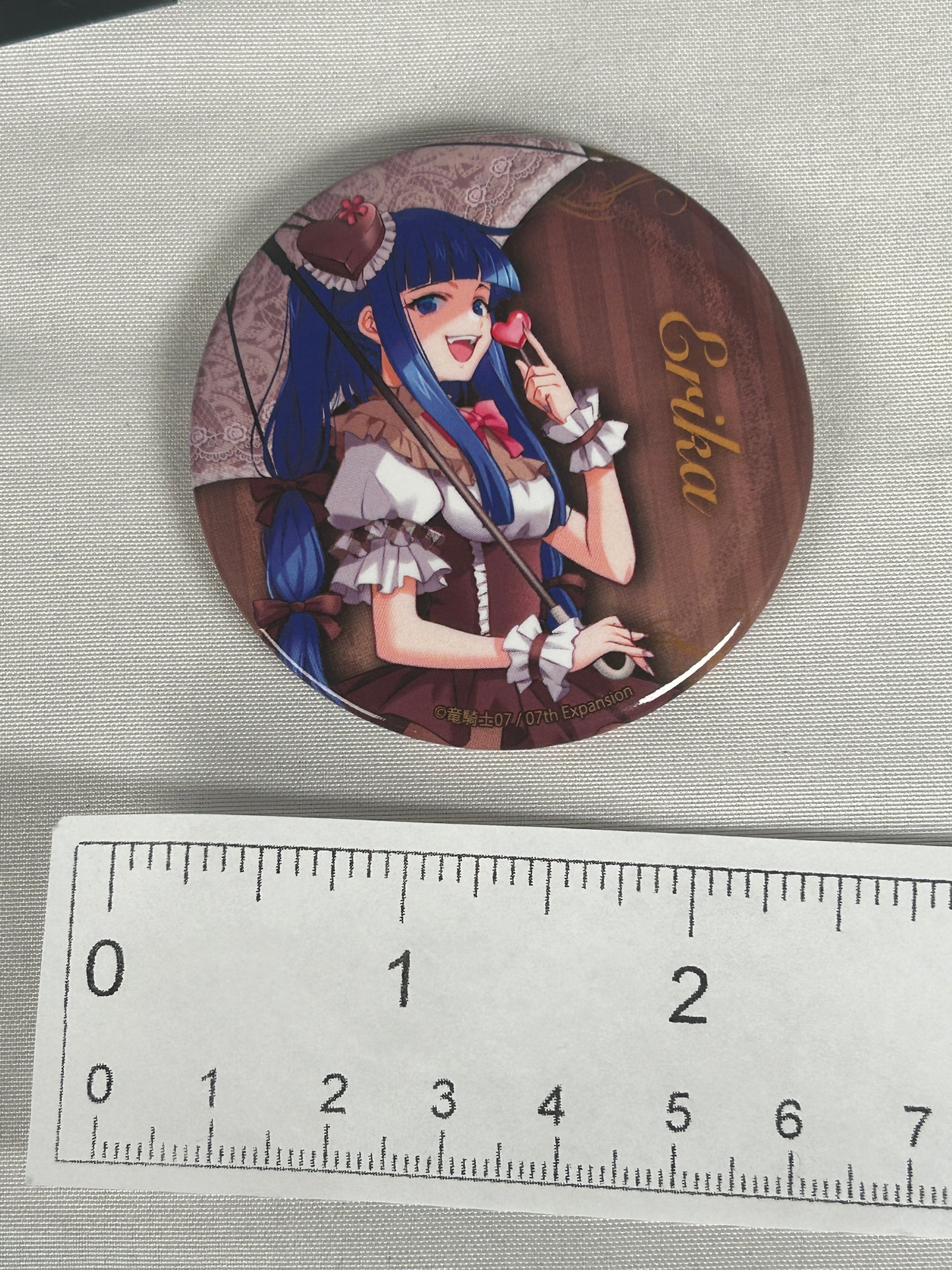 Erika Furudo Dolce Ver Half Body Can Pin Badge Umineko When They Cry A3