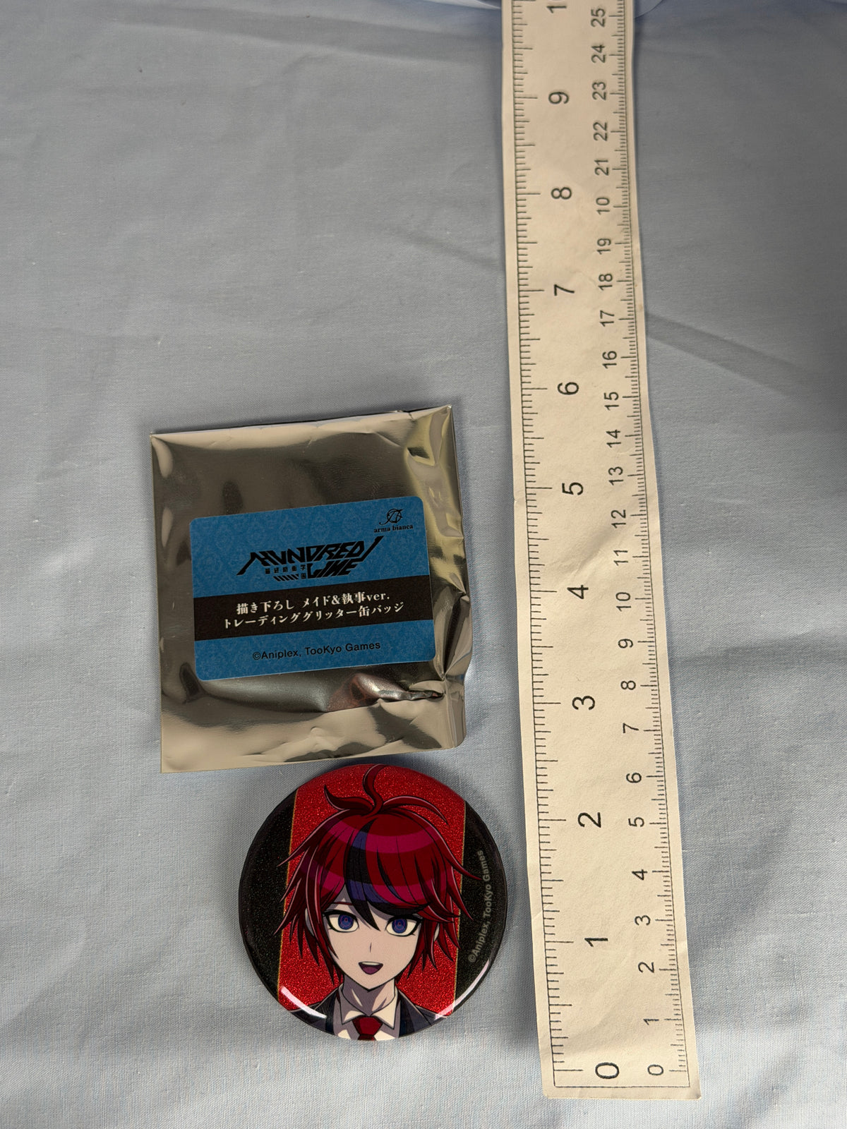 Takumi Sumino Butler Can Badge Pin The Hundred Line Arma Bianca