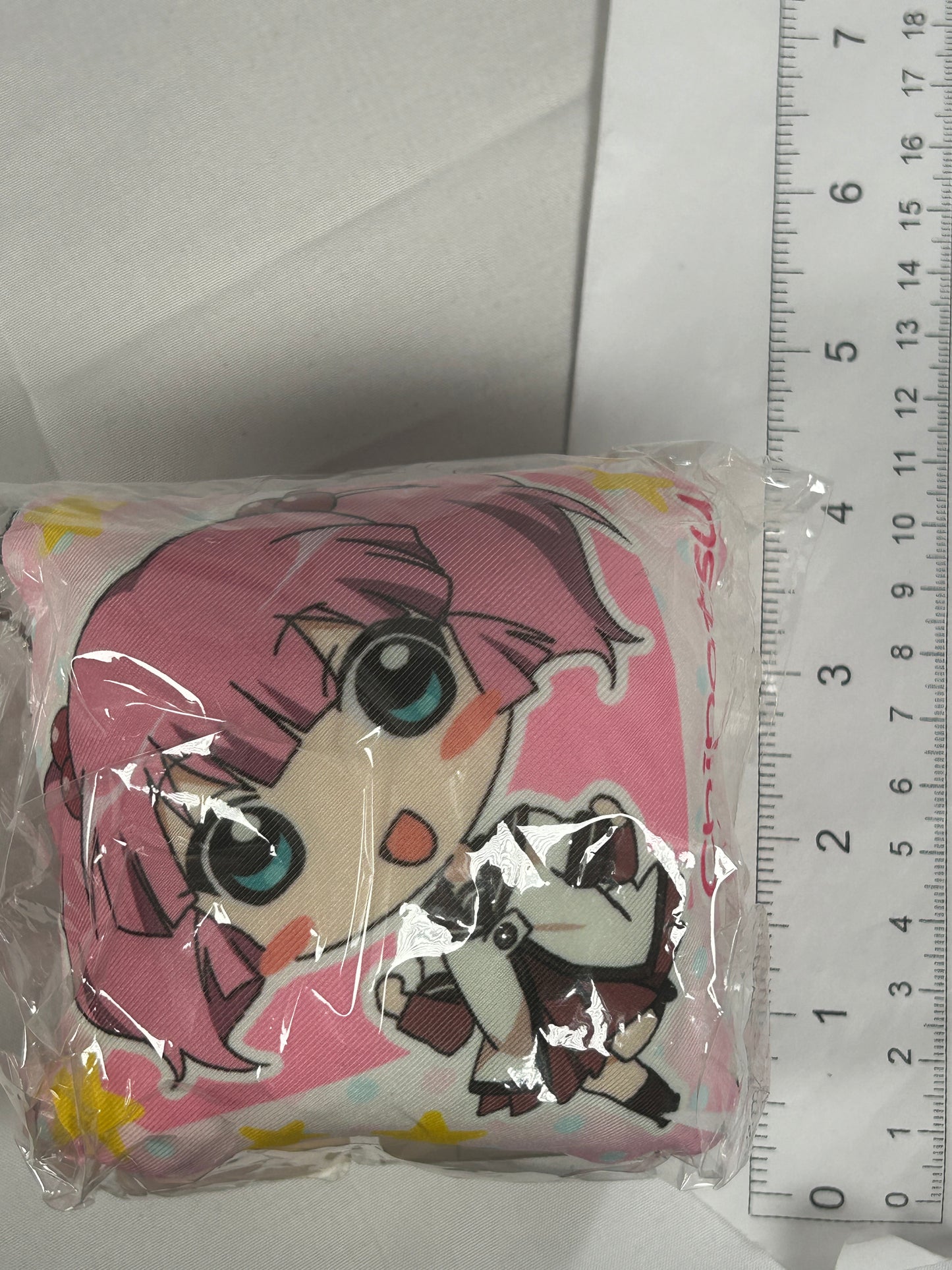 Chinatsu Yoshikawa Arm Pillow Cushion Key Chain Punipuni Udemakura Yuru Yuri